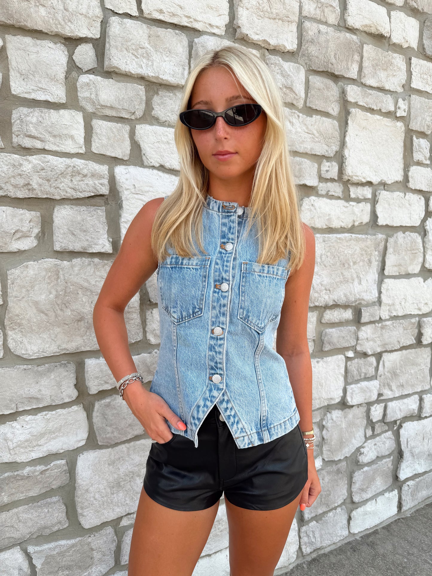 ROCK STAR MINI SHORT