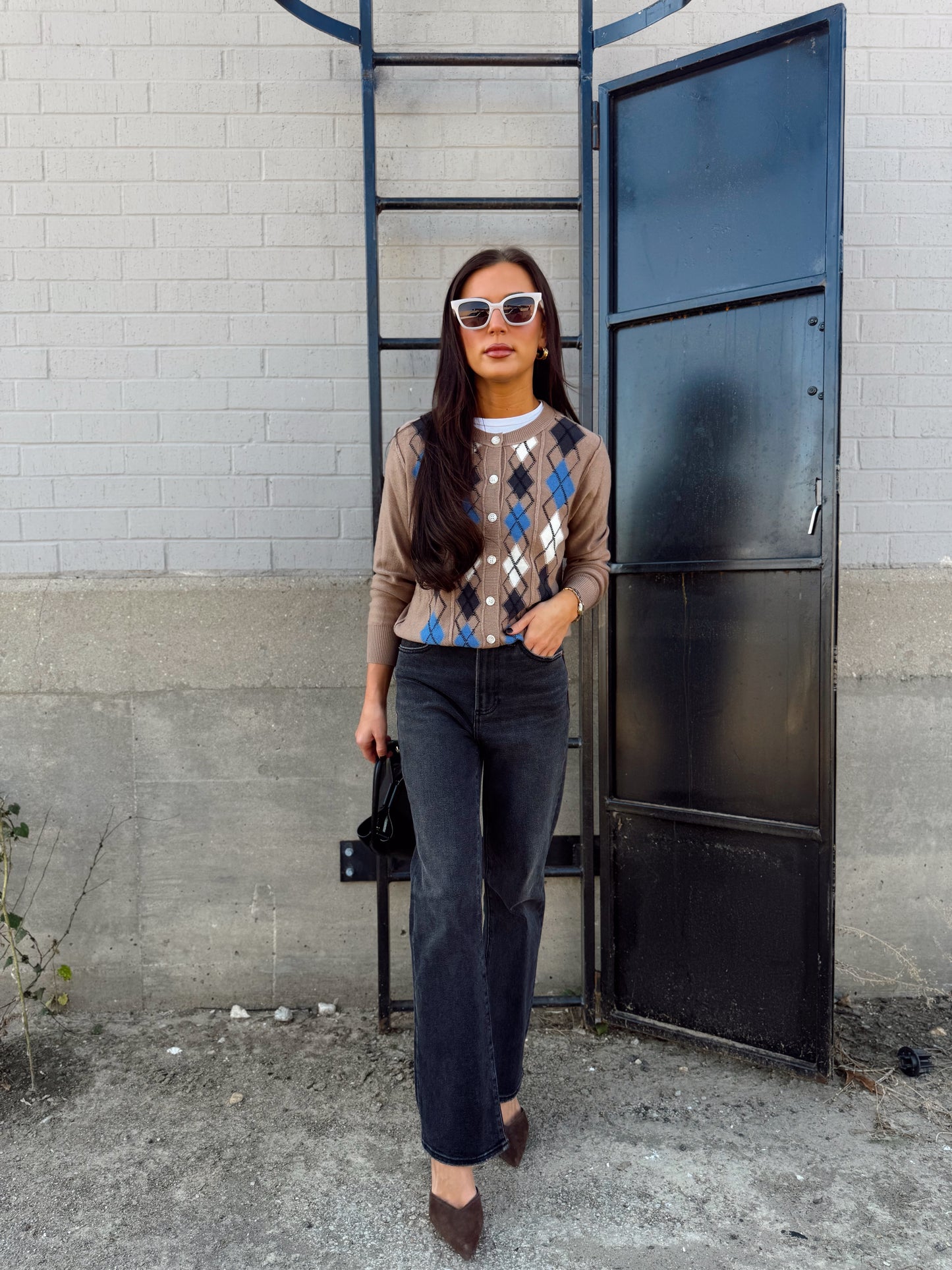 ARGYLE SWEATER