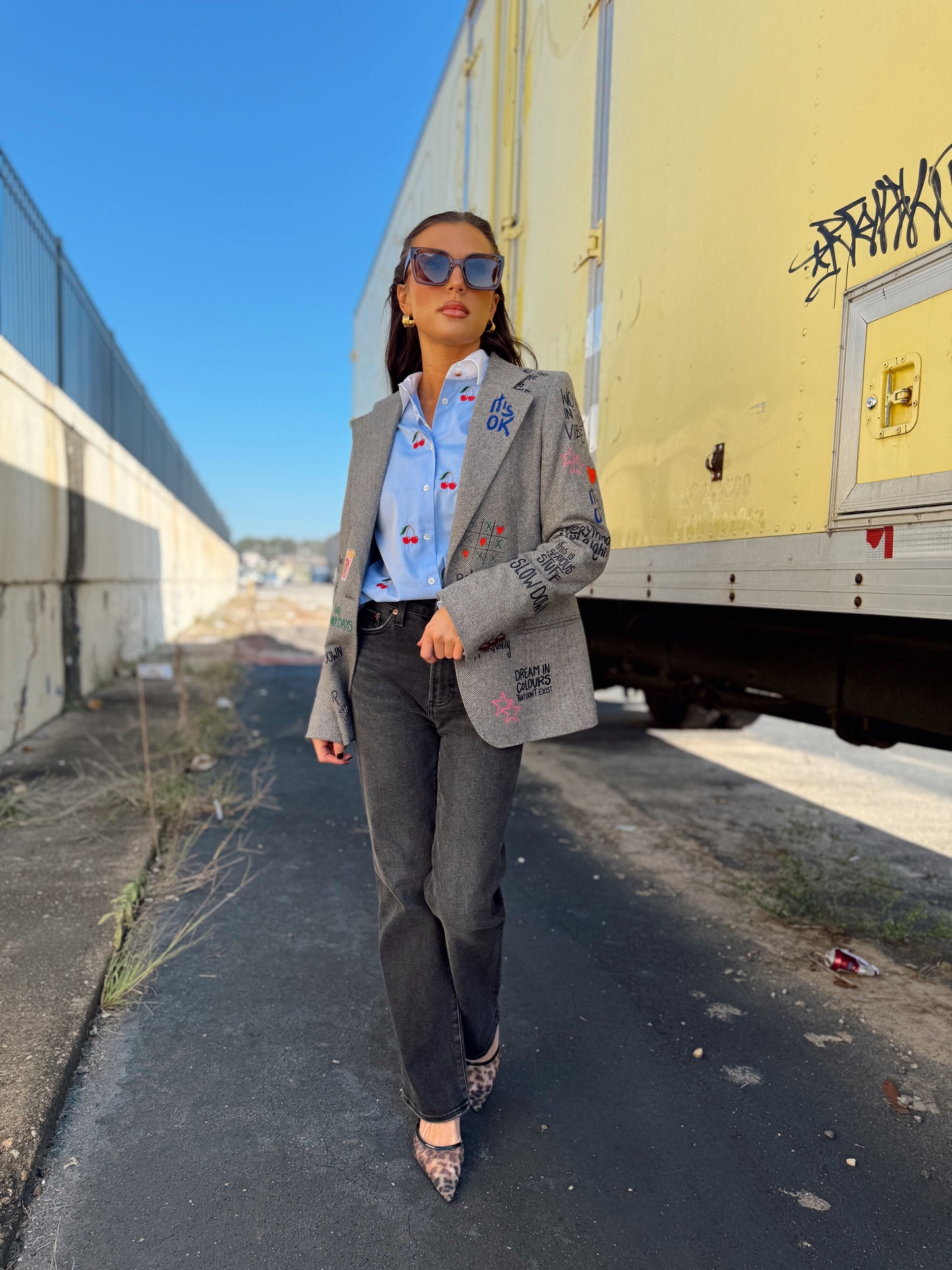 HELEN GRAFFITI JACKET