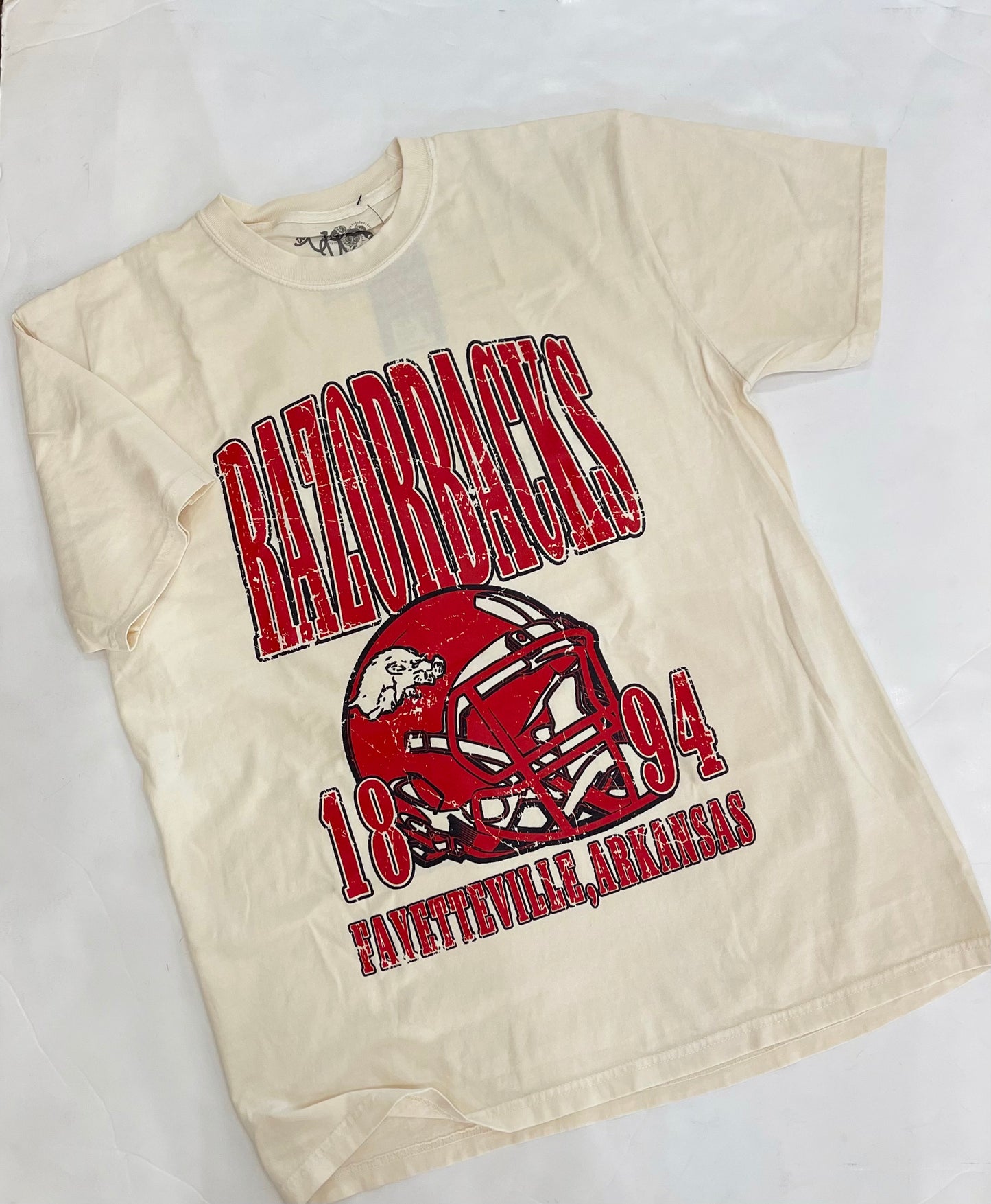 VINTAGE 90S RAZORBACKS OVERSIZED TSHIRT