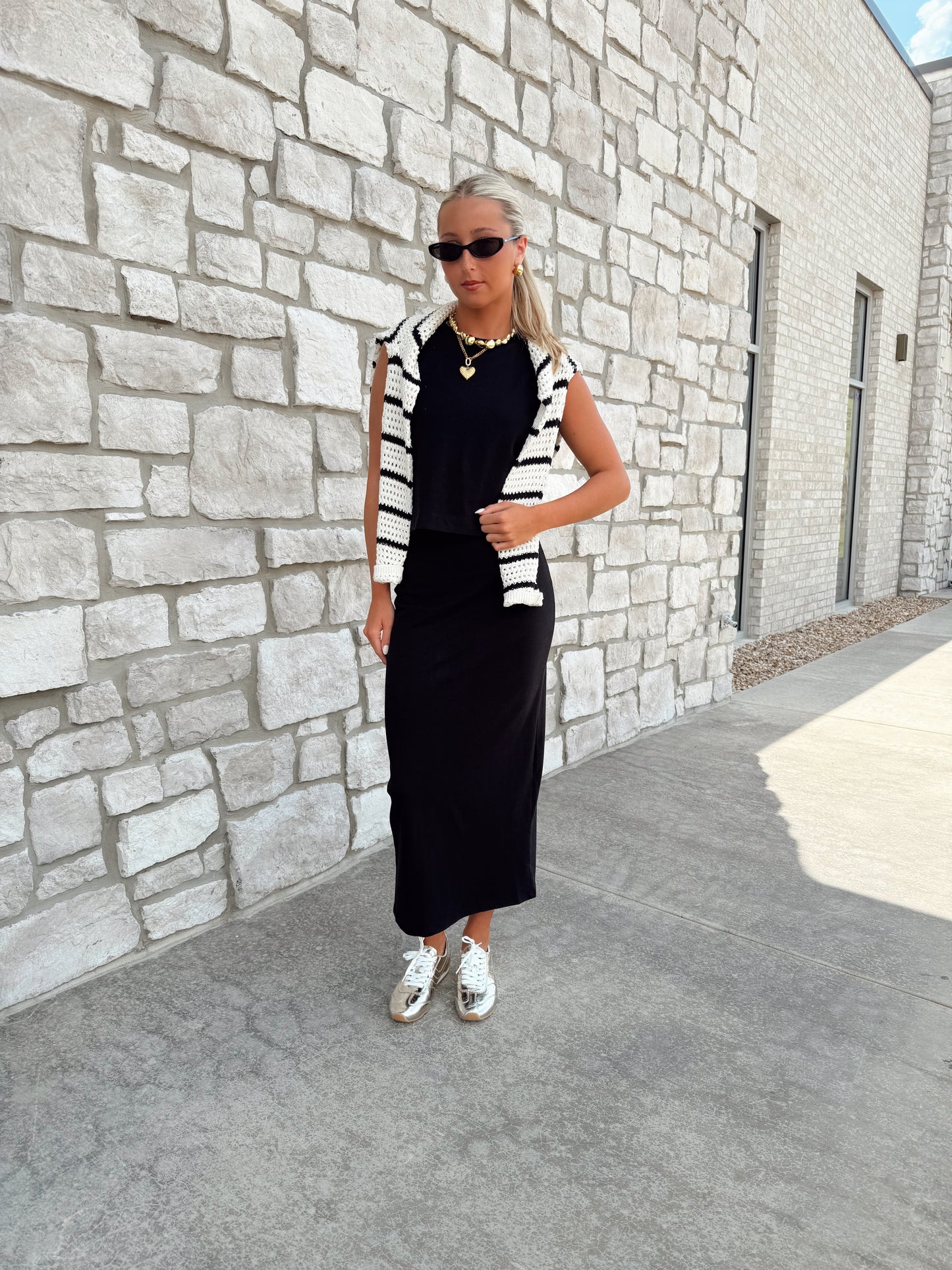 GAIL MIDI SKIRT