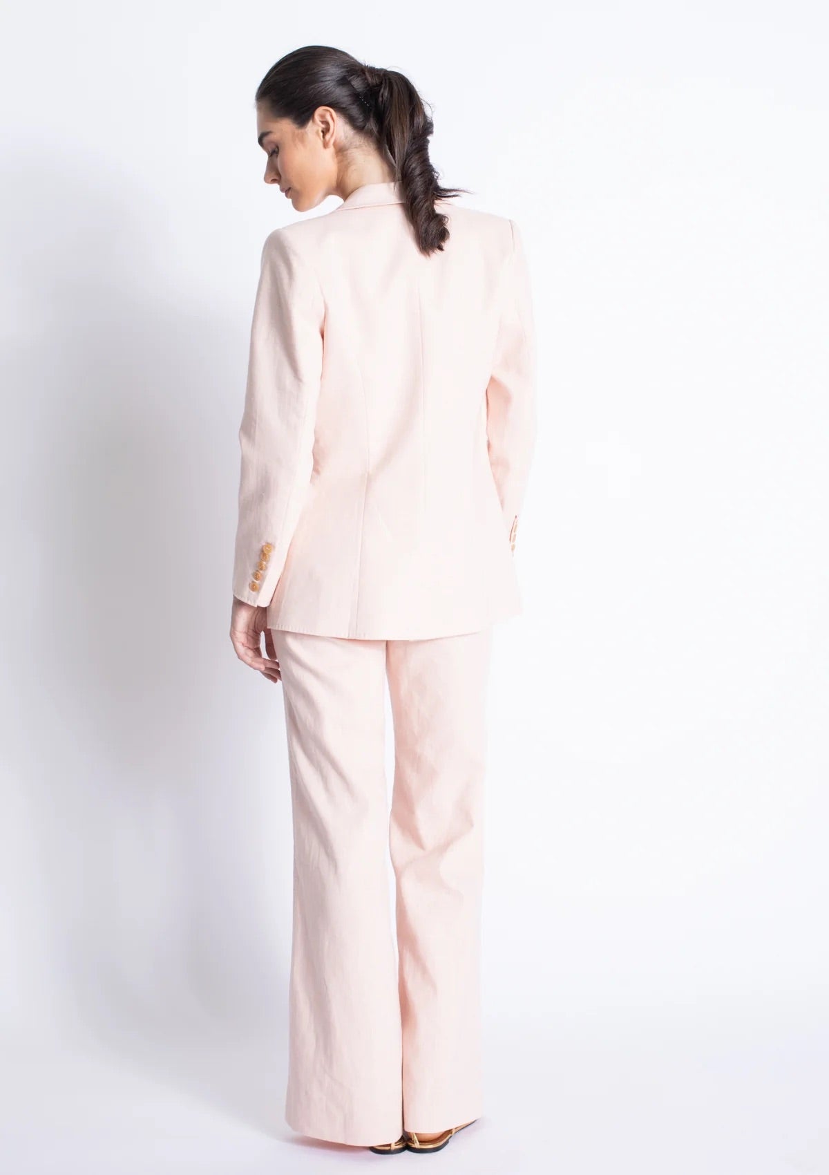 CALIZ LINEN BLAZER