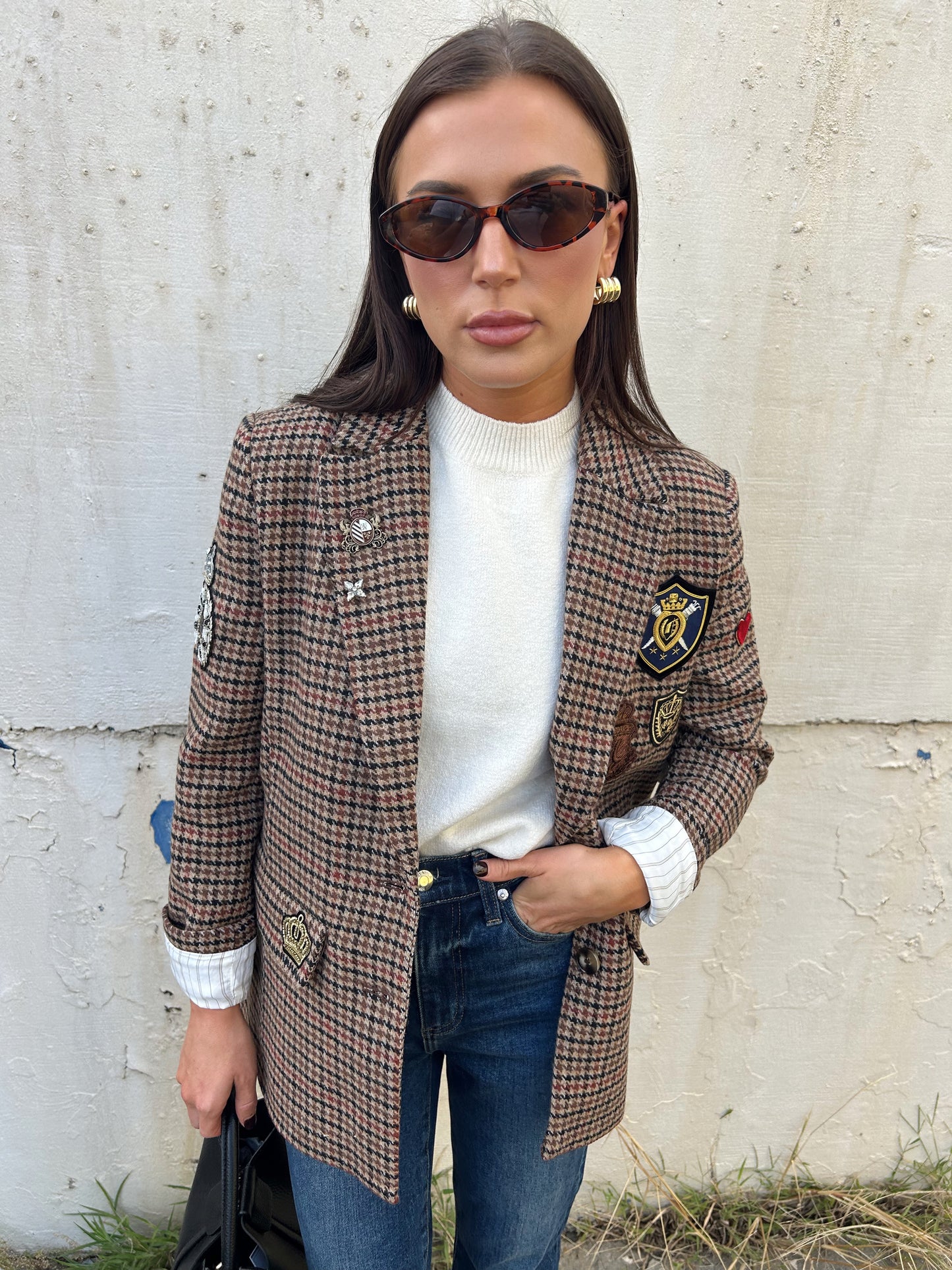 RAVEN PATCH BLAZER