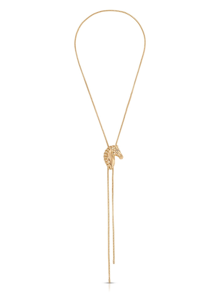 STALLION LARIAT NECKLACE