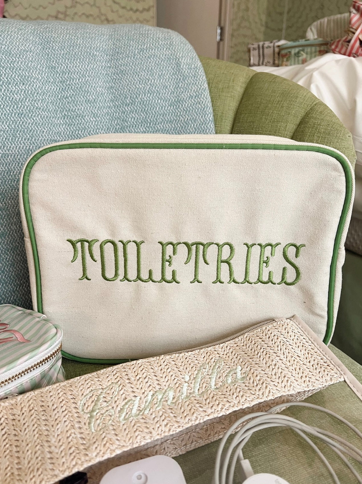 TOILETRIES XL BAG CANVAS