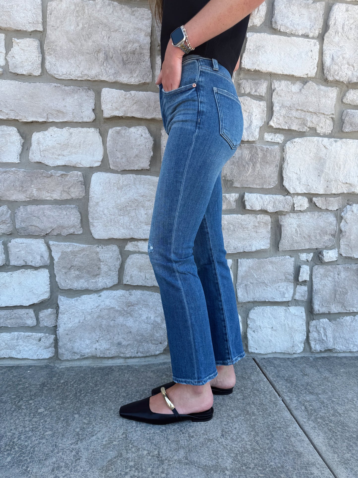 LENNON HIGH RISE CROP BOOT