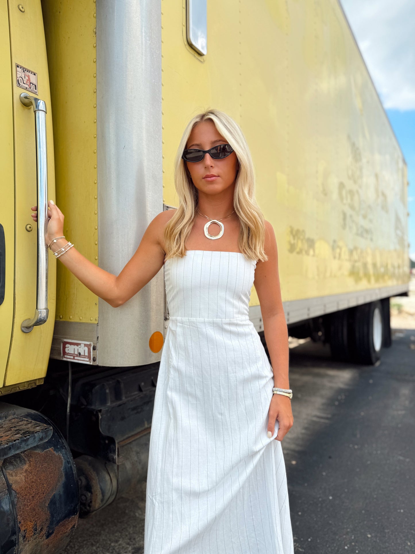 RAINA STRIPED DRESS