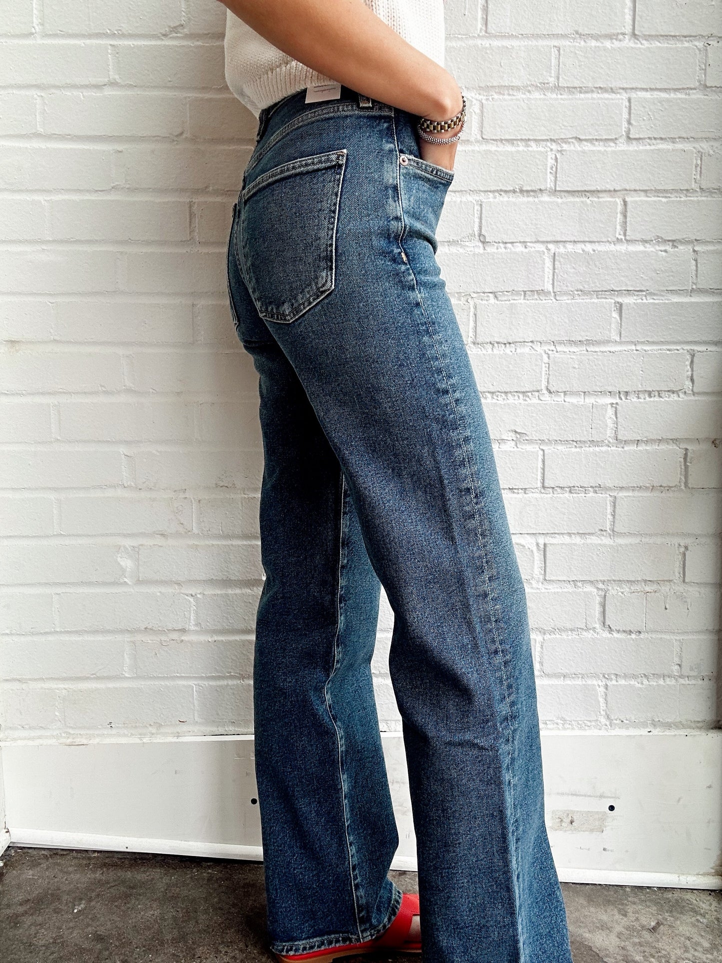 HARPER JEAN MID RISE RELAXED STRAIGHT- ENROLL