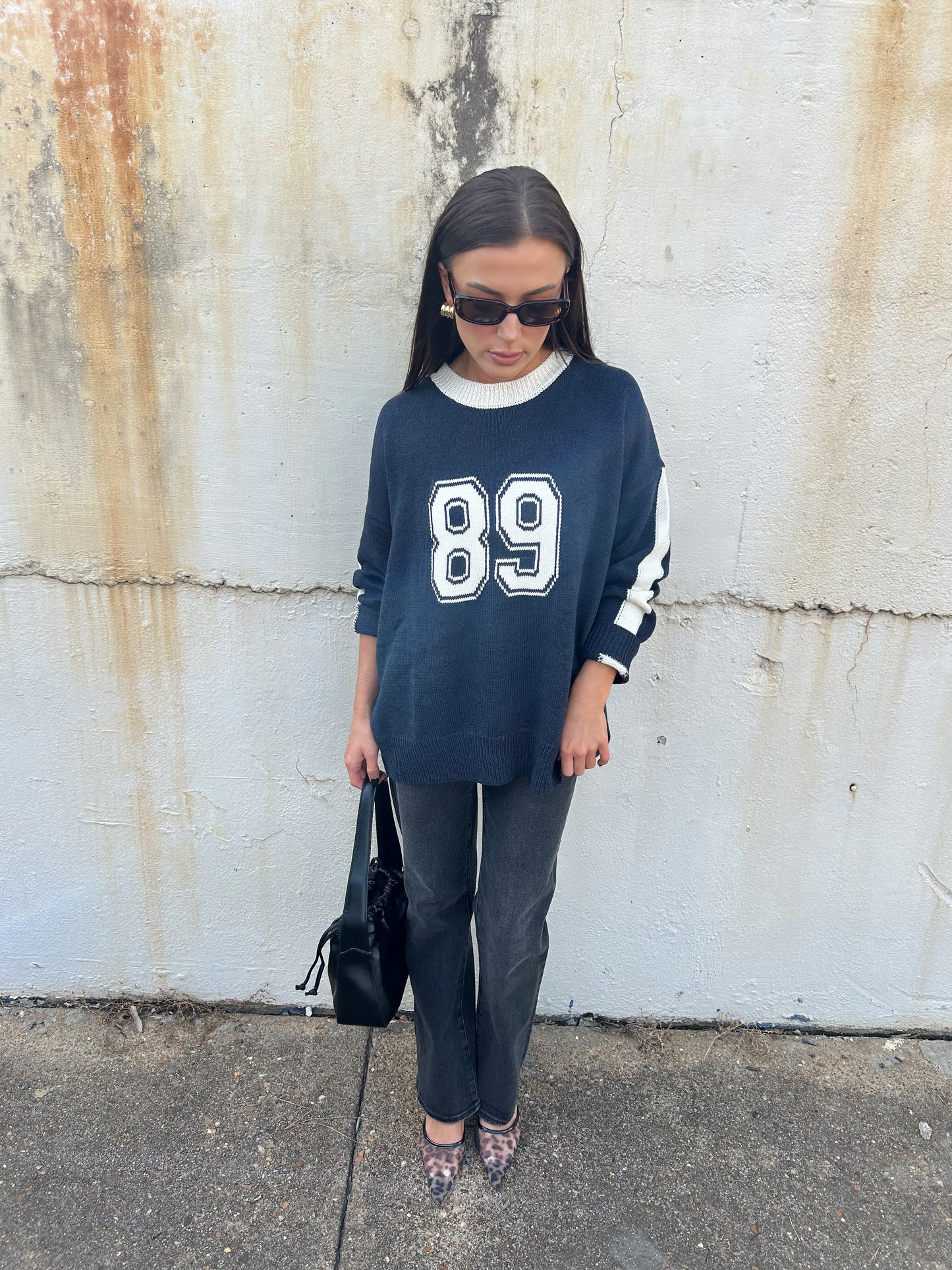 VARSITY CREW SWEATER