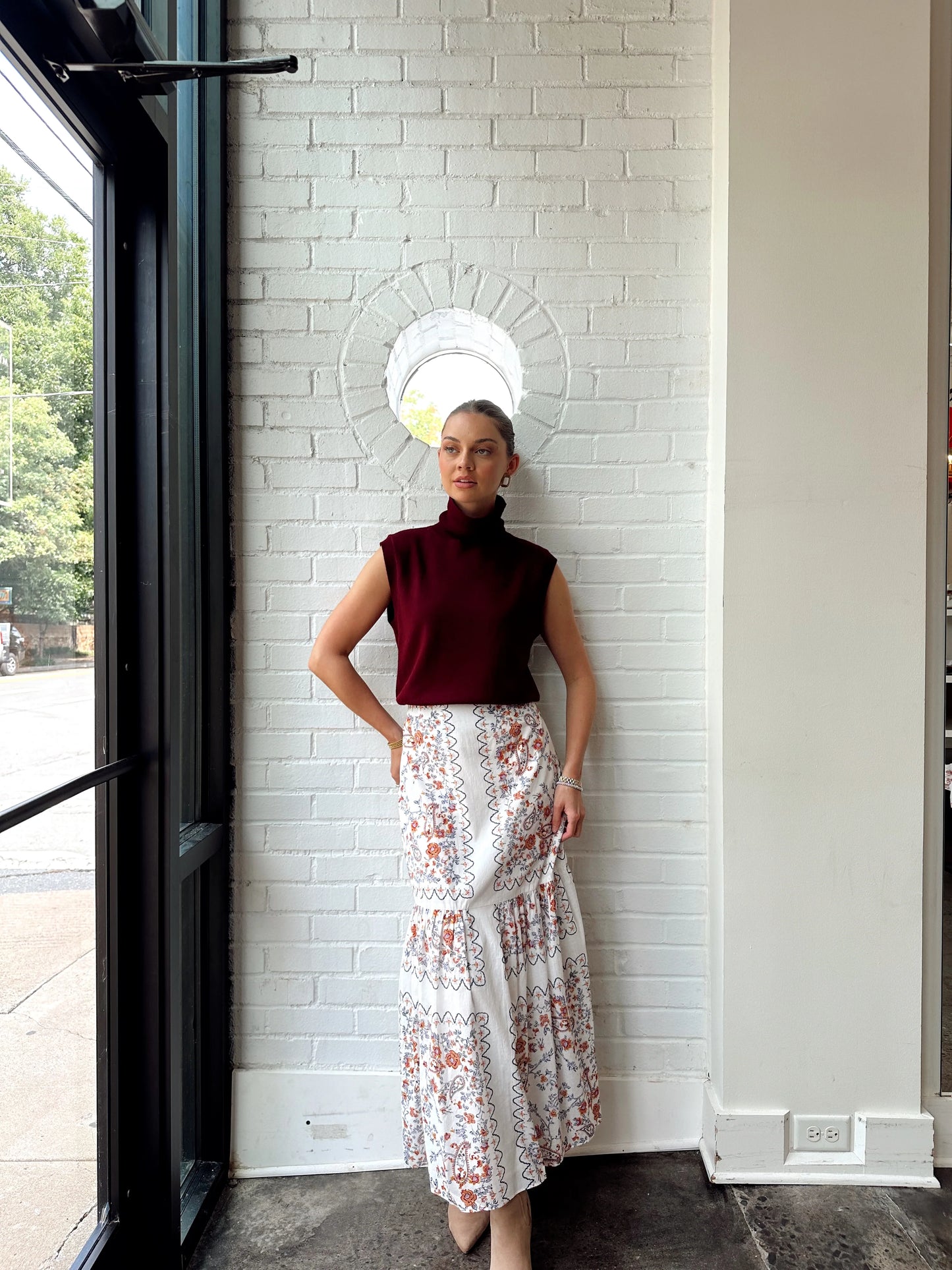 MAJORIE ANKLE SKIRT