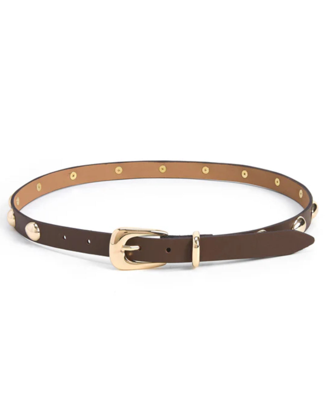 TEAR DROP STUDDED BELT