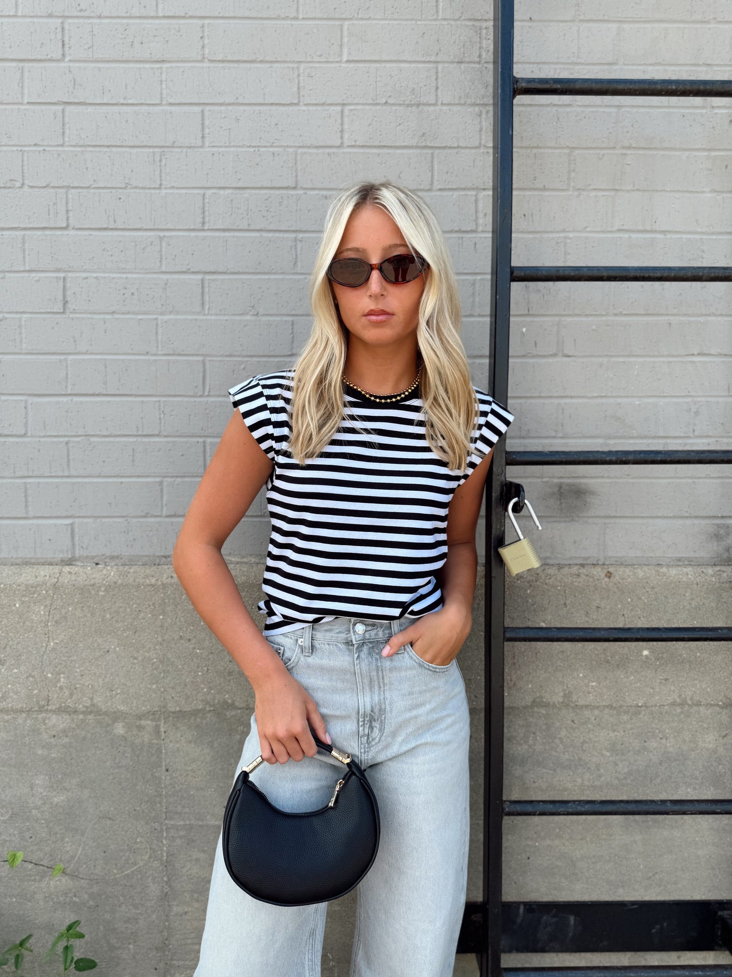 STRIPE CAMINO TOP