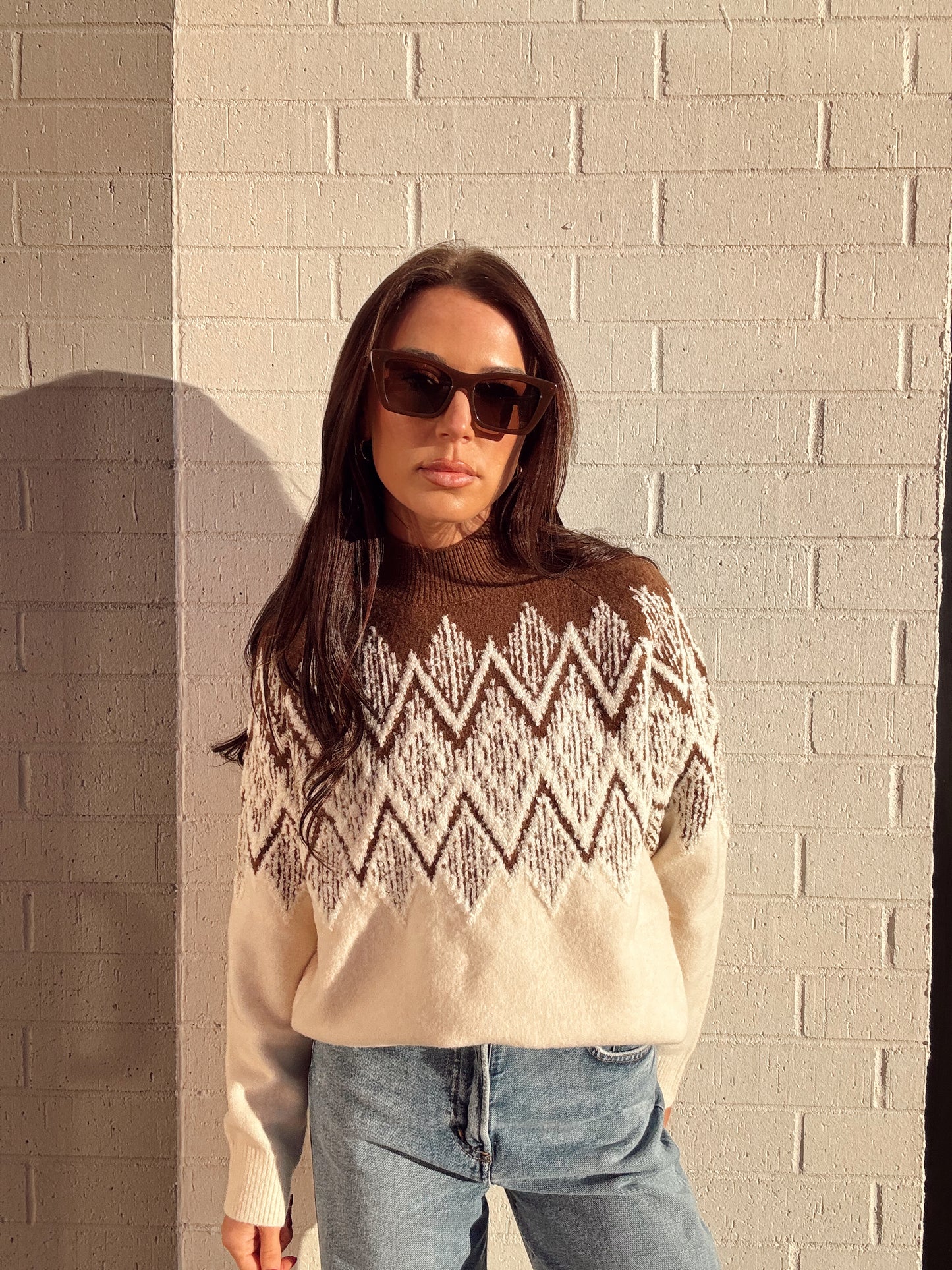 SIREN JACQUARD SWEATEE