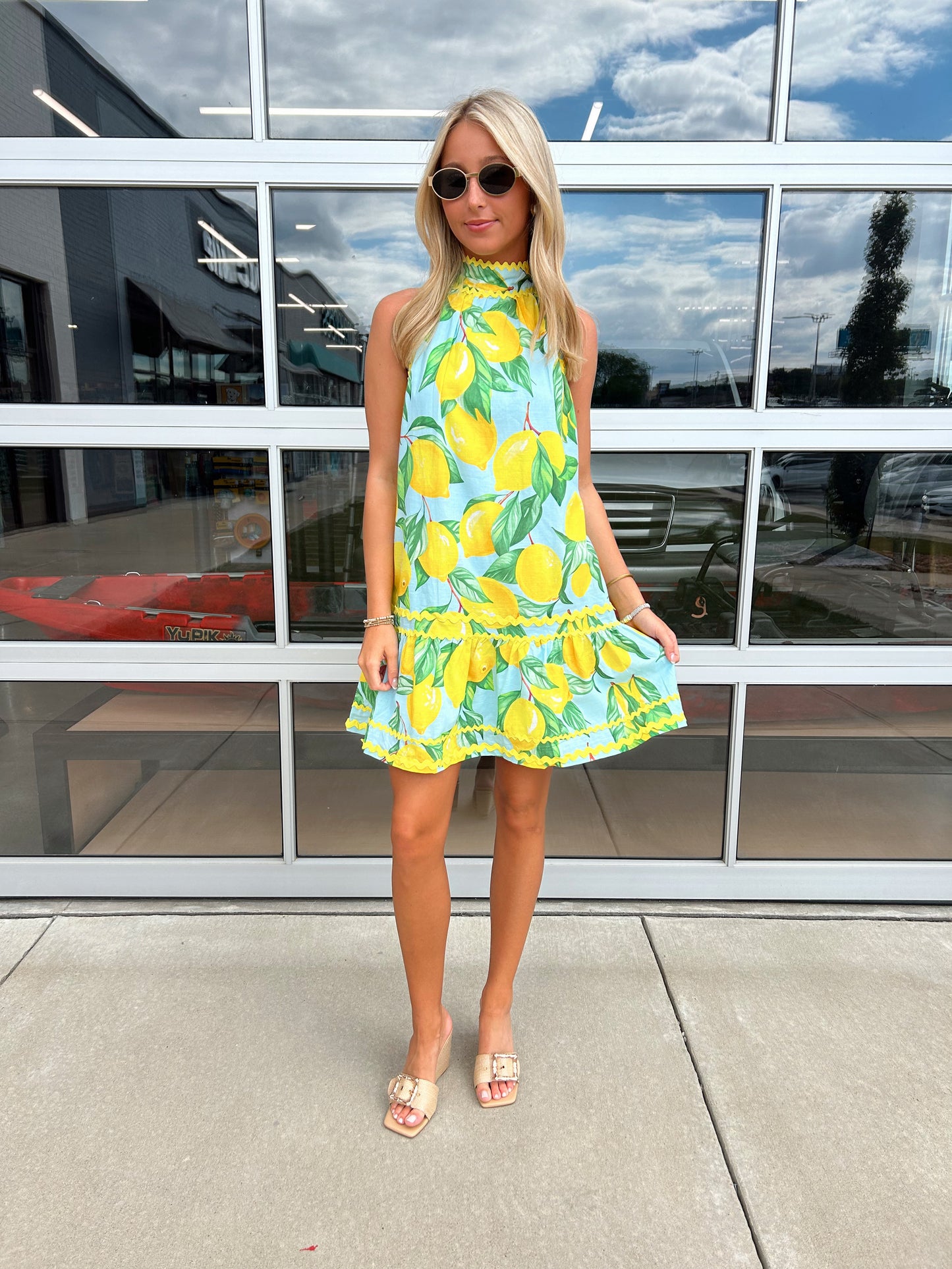 SIMONE HALTER DRESS