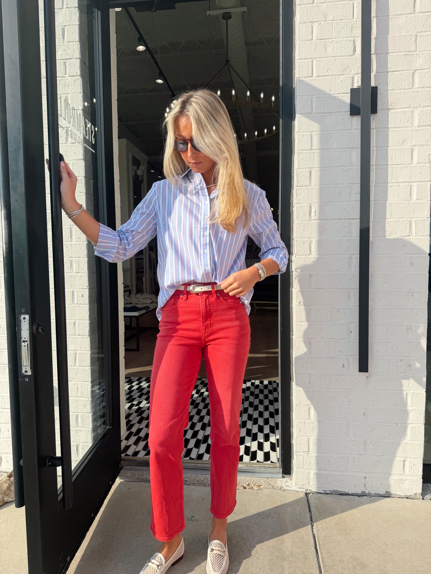 GOOD ICON ANKLE JEANS
