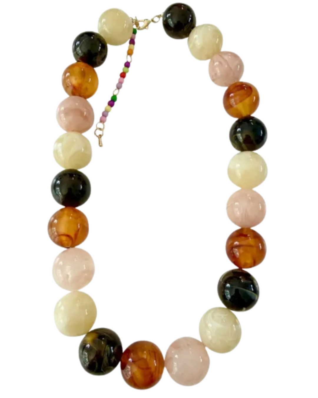 CELIA CHUNKY BEADED NECKLACE