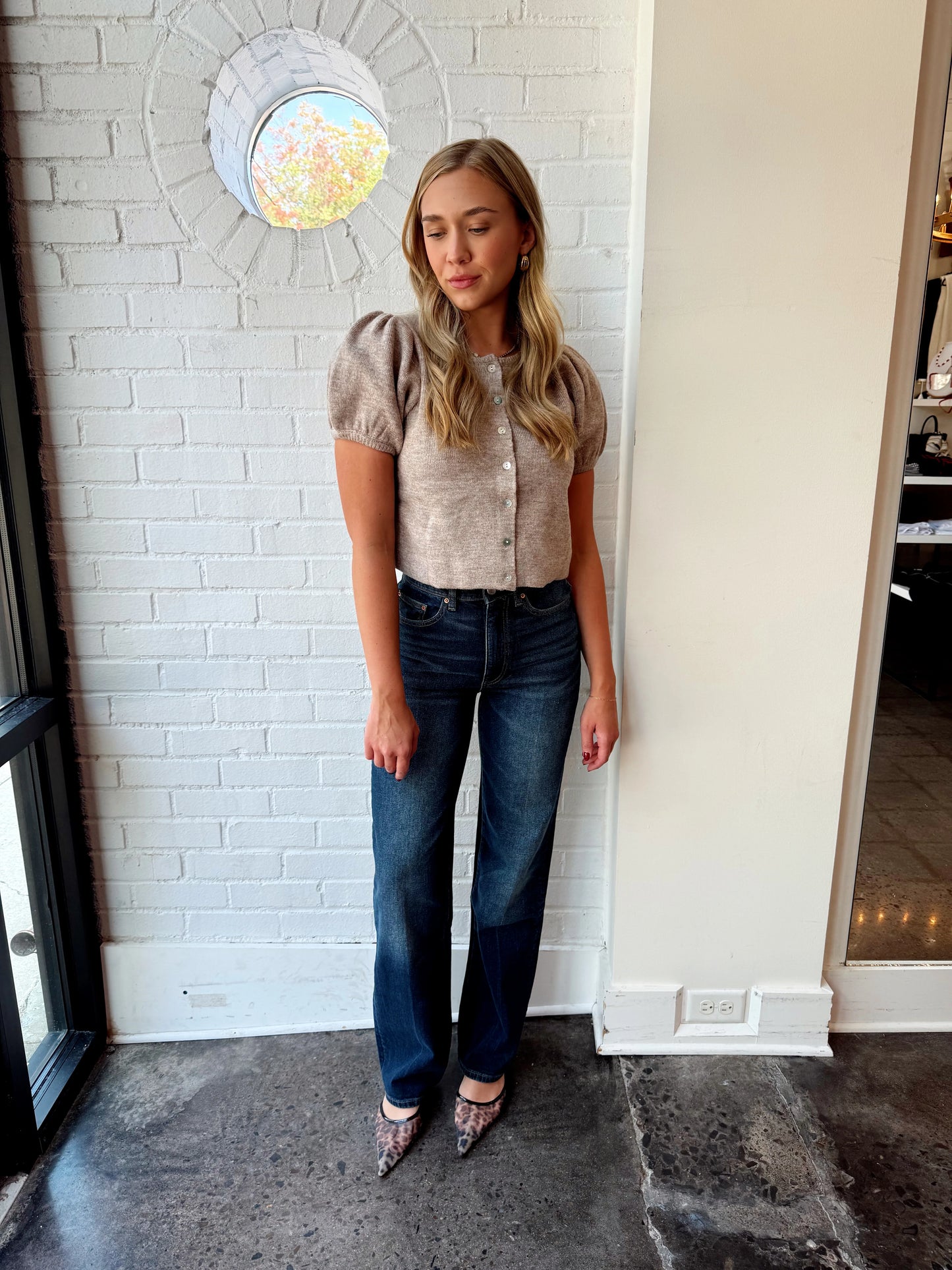 KARMINE REFINED WIDE LEG 33” JEAN