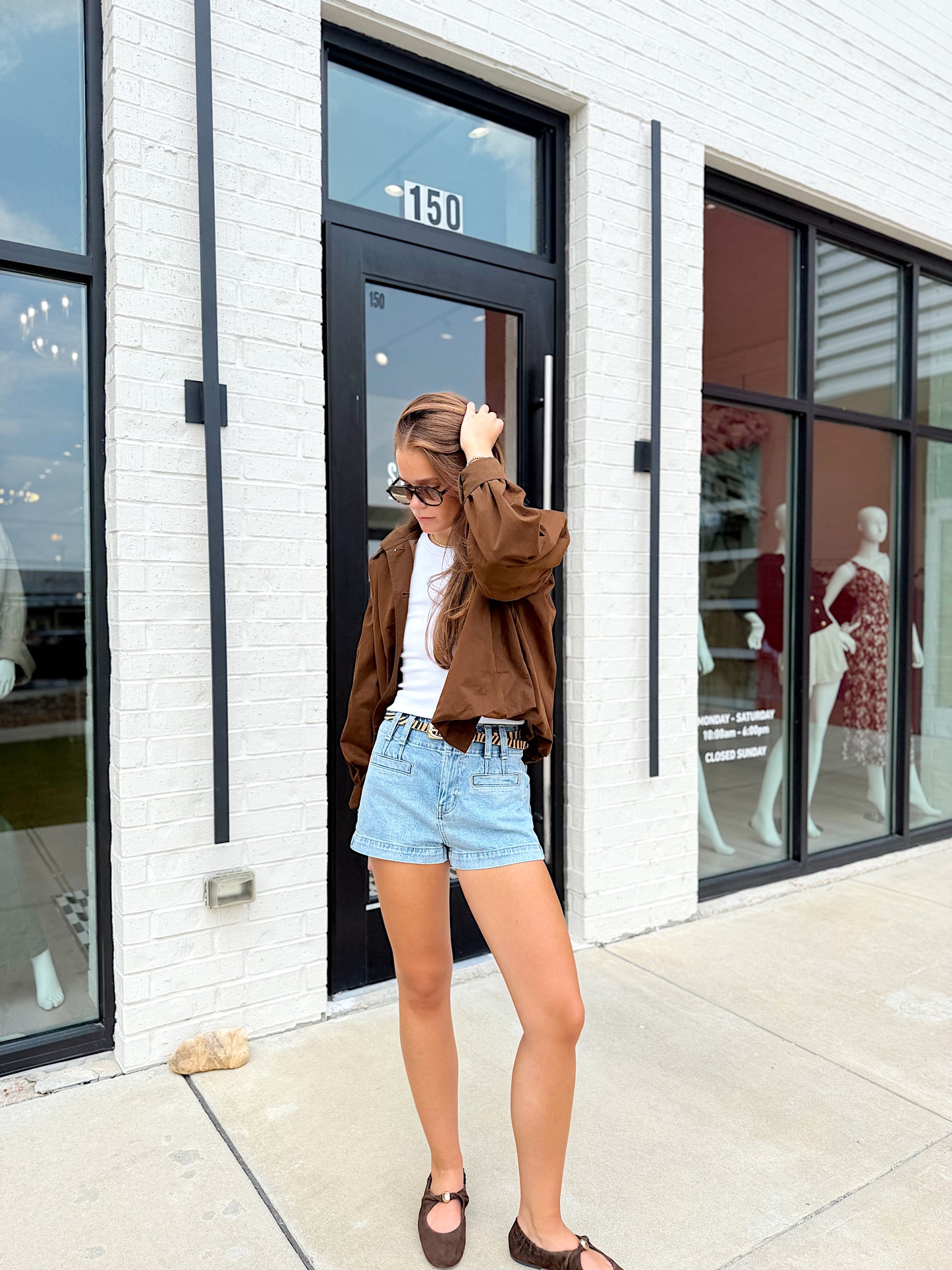 HIGH COLLAR BOMBER JACKET