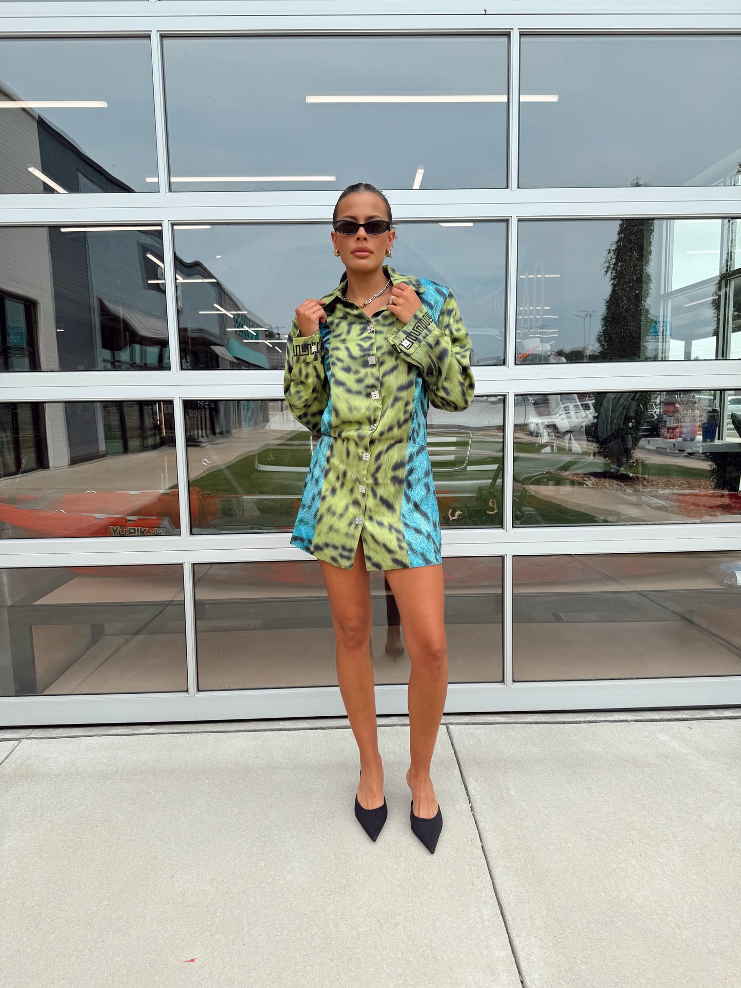 LYNX SHIRT DRESS