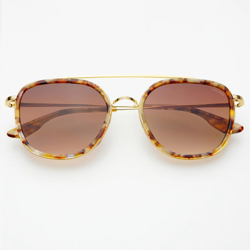 WESTON ACETATE ROUND SUNGLASSES