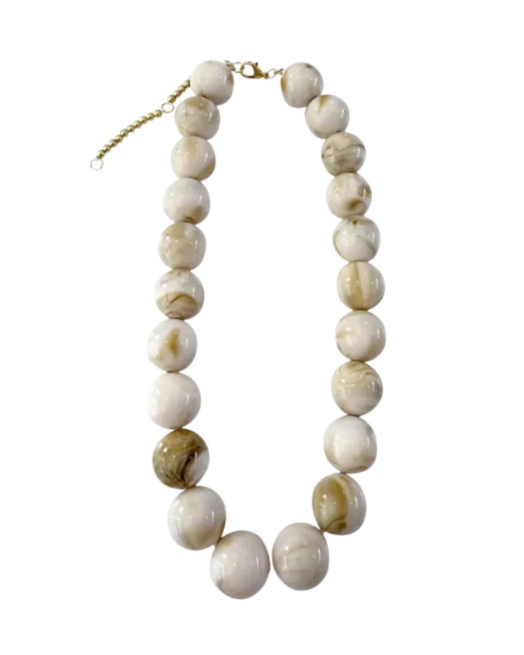 CARTER CHUNKY BEADED NECKLACE - 2