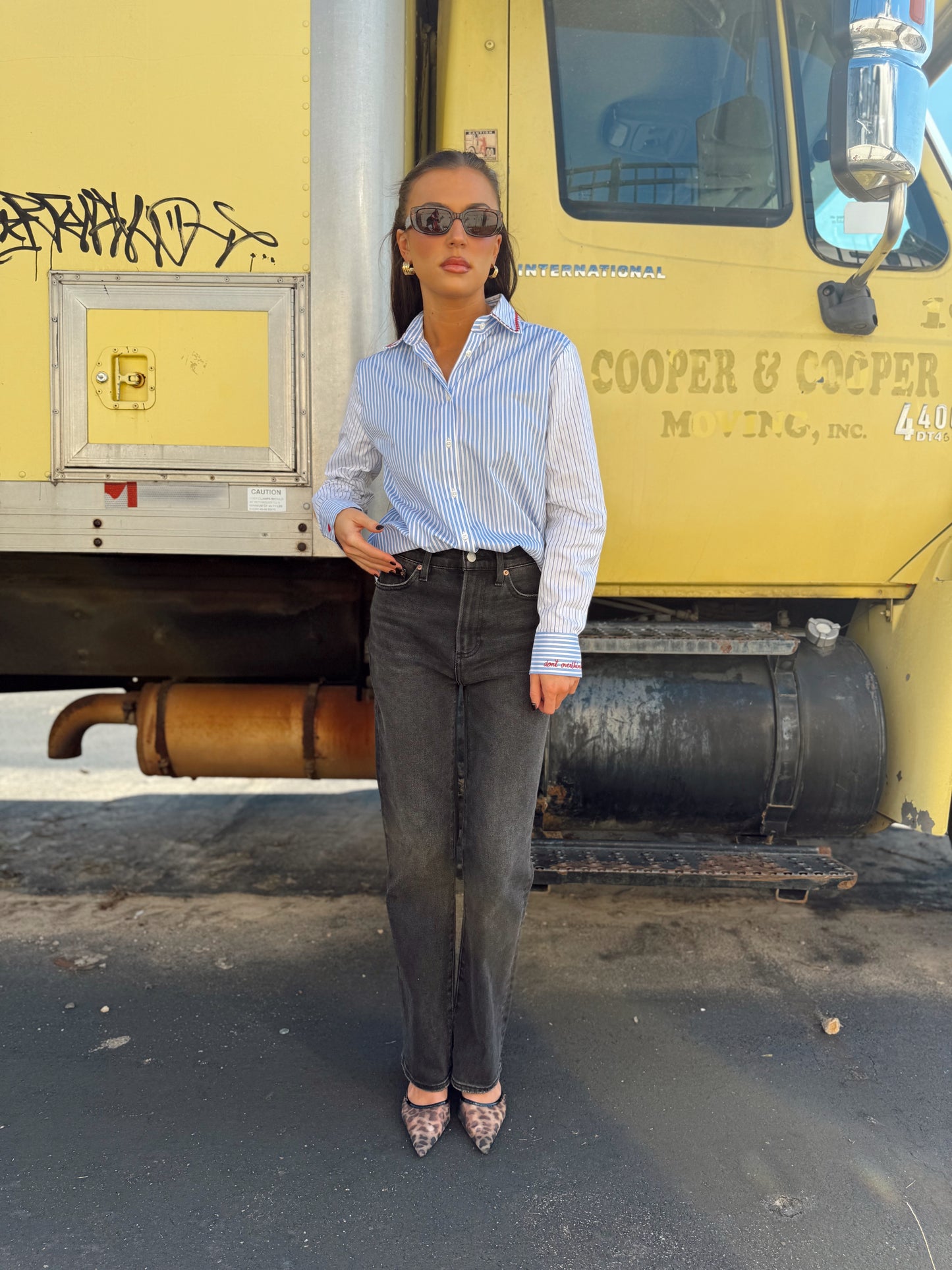 ISA EMBROIDERED SHIRT