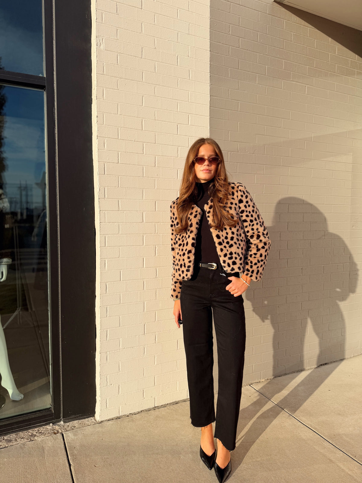CHALET FAUX FUR JACKET