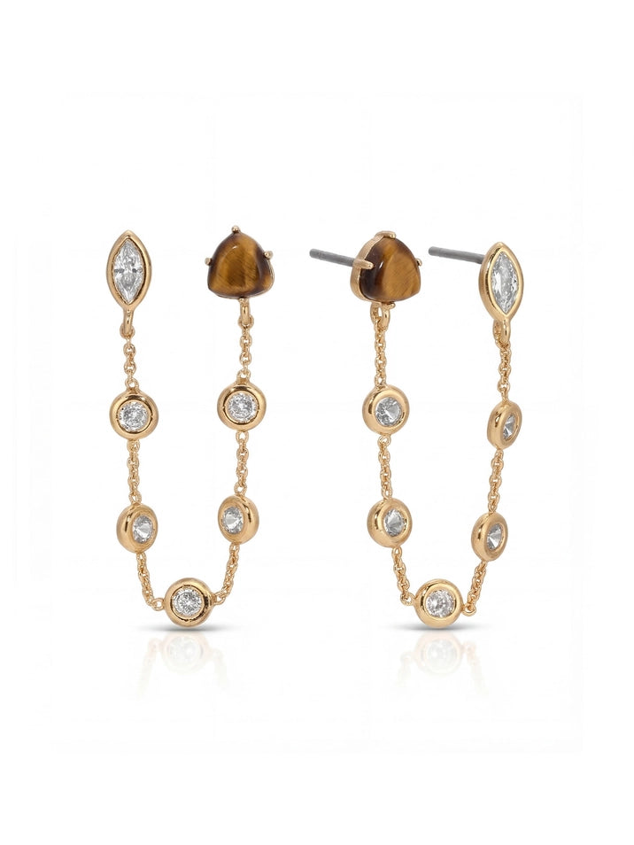 DOUBLE PIERCING EARRINGS