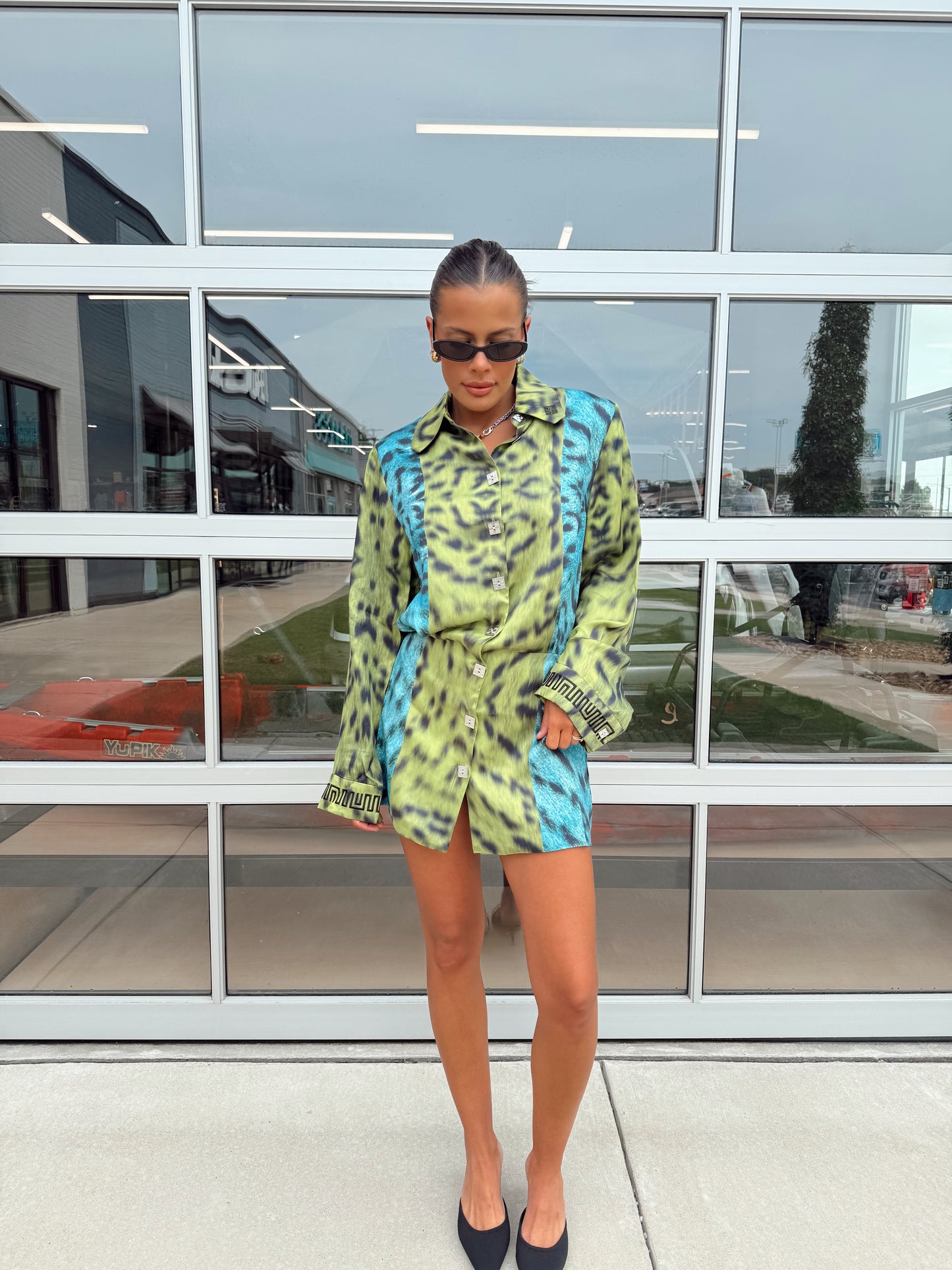 LYNX SHIRT DRESS