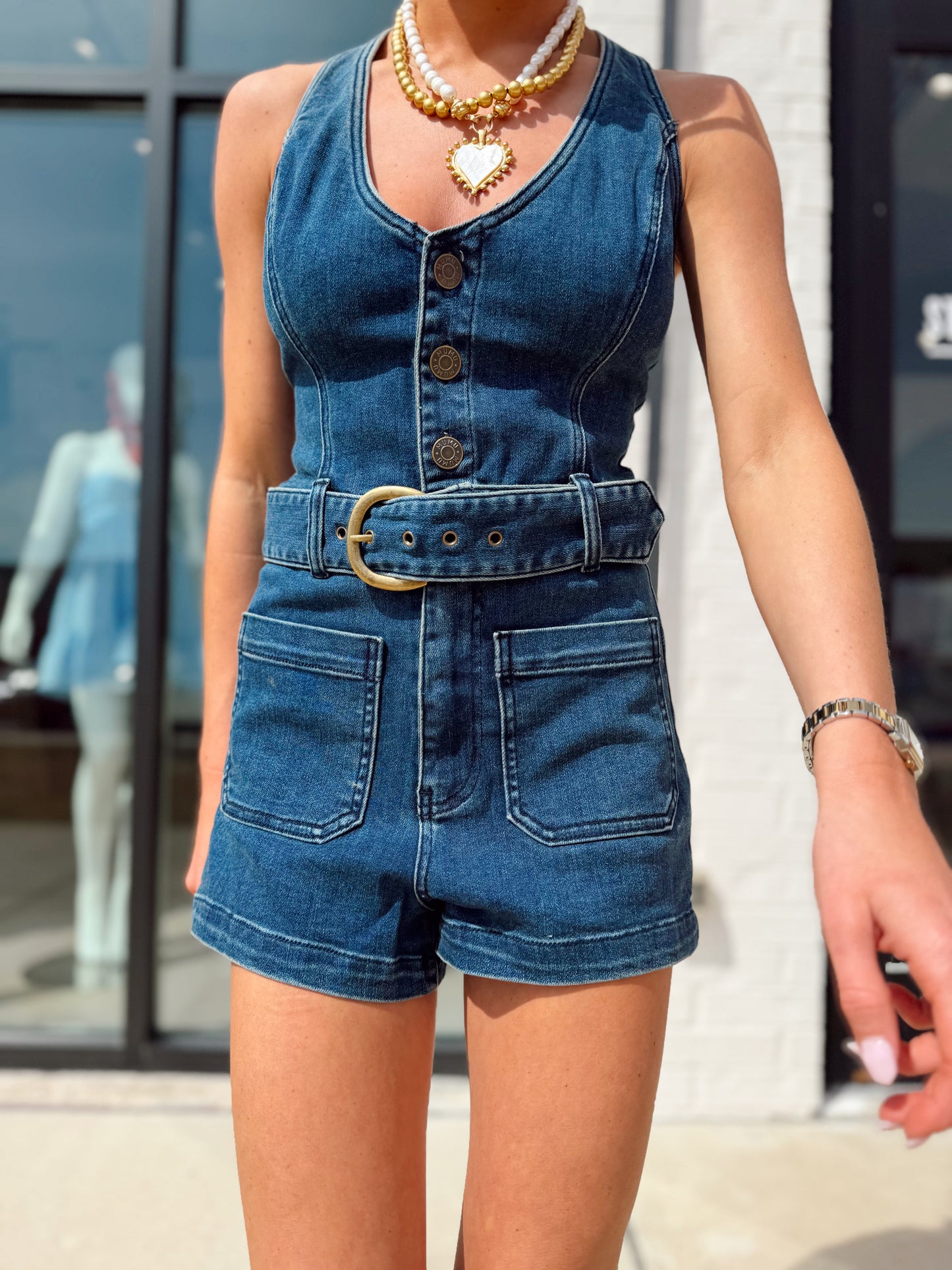 FORT WORTH ROMPER