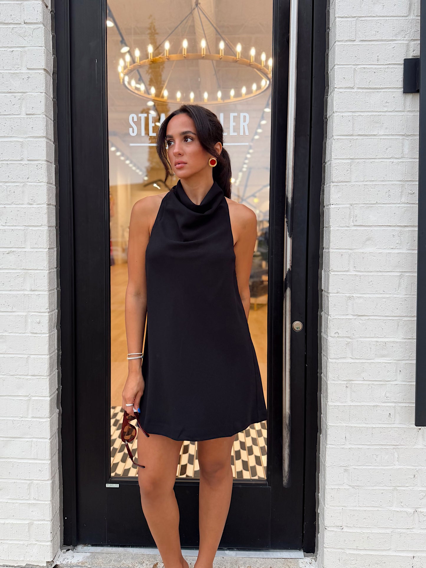 MINI HALTER DRESS