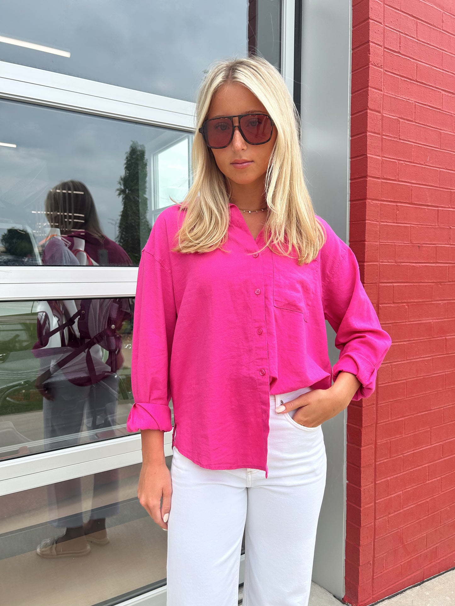 ALFIE BUTTON UP SHIRT