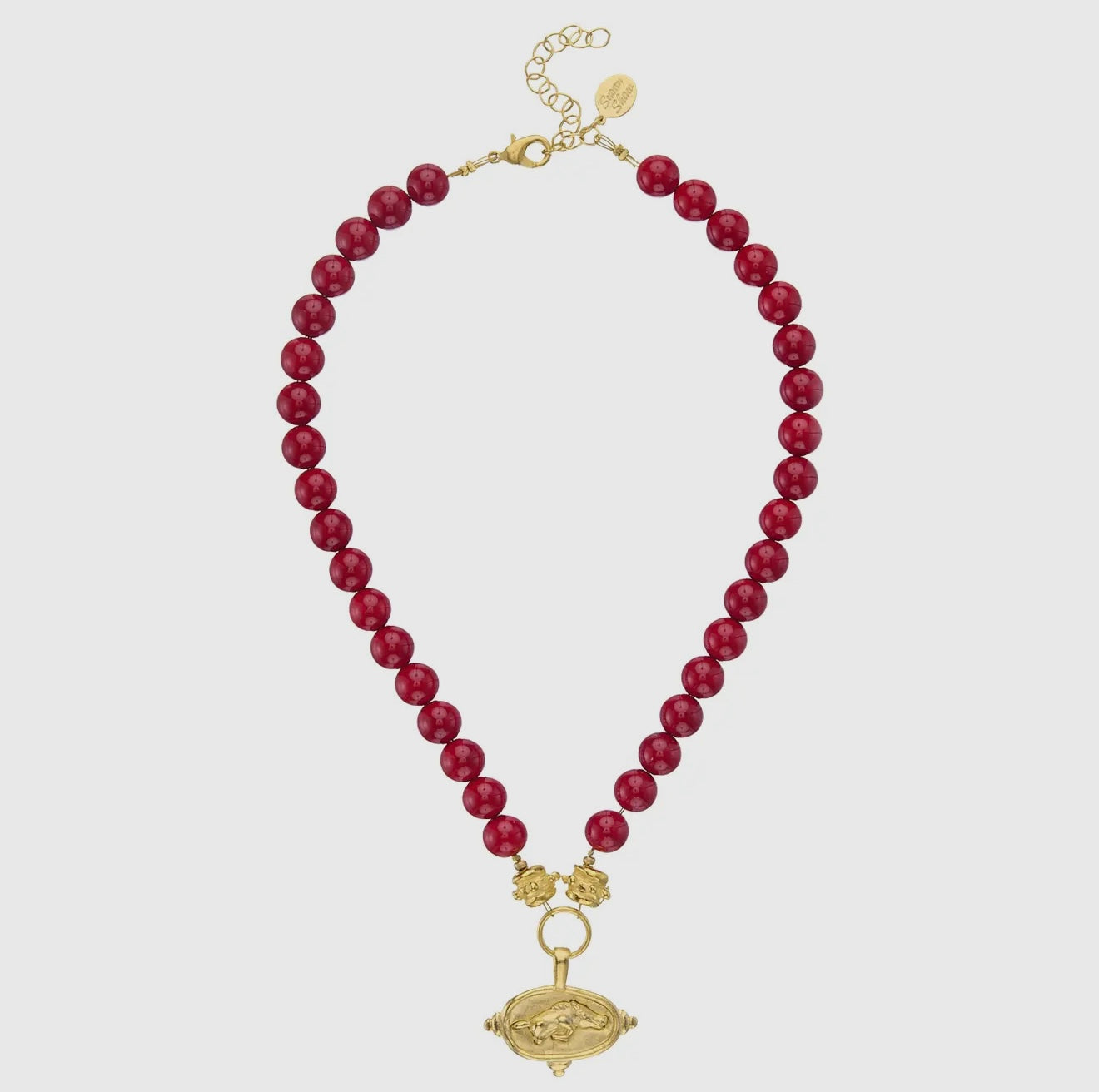 RAZORBACK BEADED NECKLACE