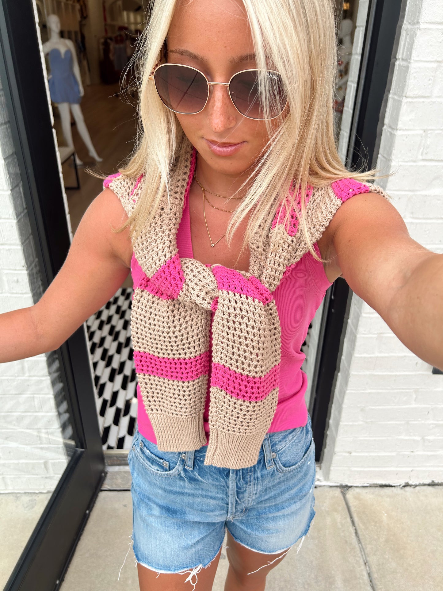 BROAD BEACH STRIPE SWEATER