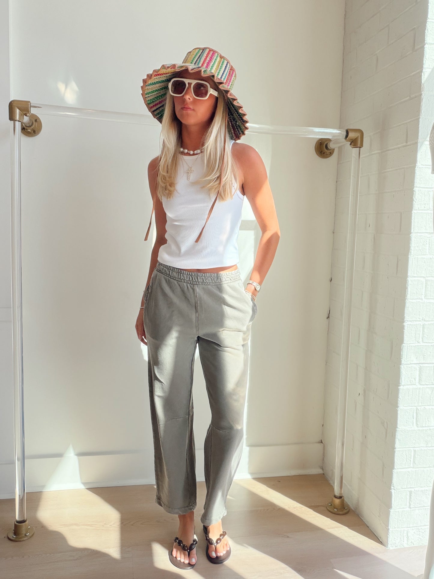PADMALA FRENCH TERRY PULL ON PANT