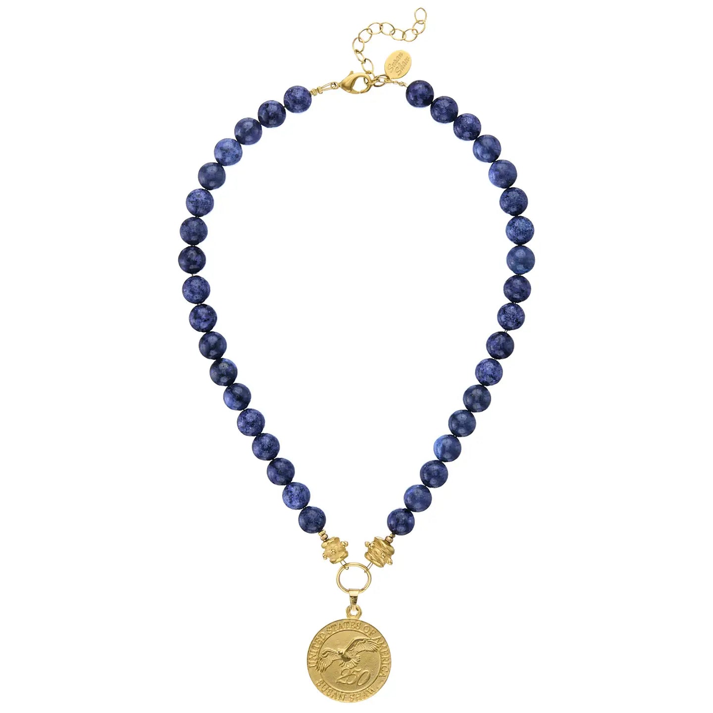 USA 250 BLUE LAPIS NECKLACE