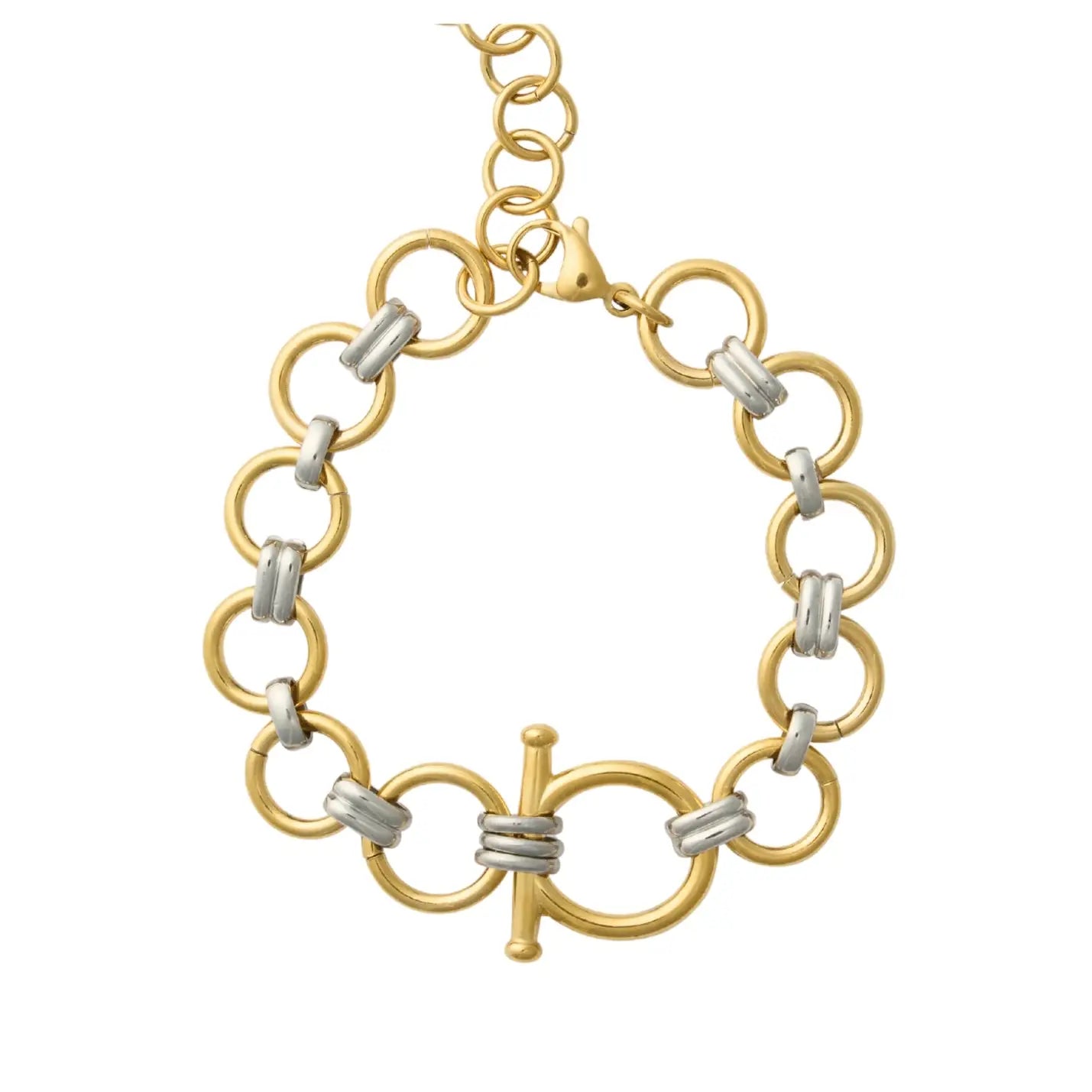 TESSA TWO TONED BRACELET