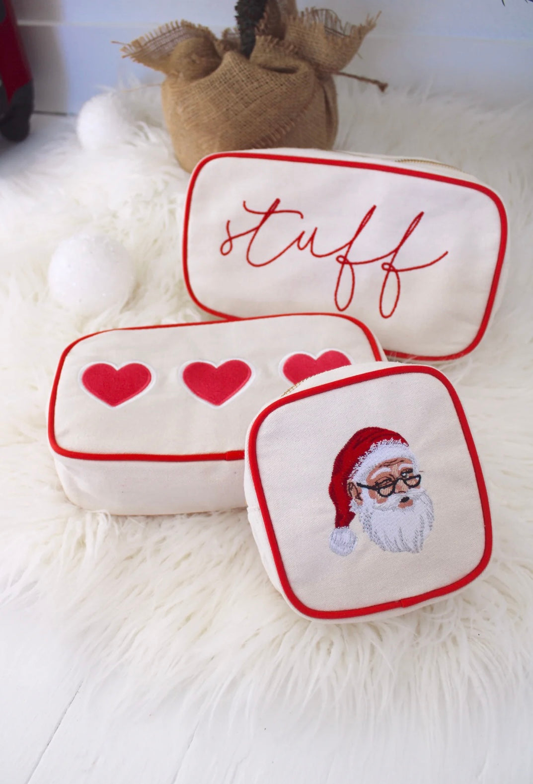 SANTA MINI CANVAS BAG