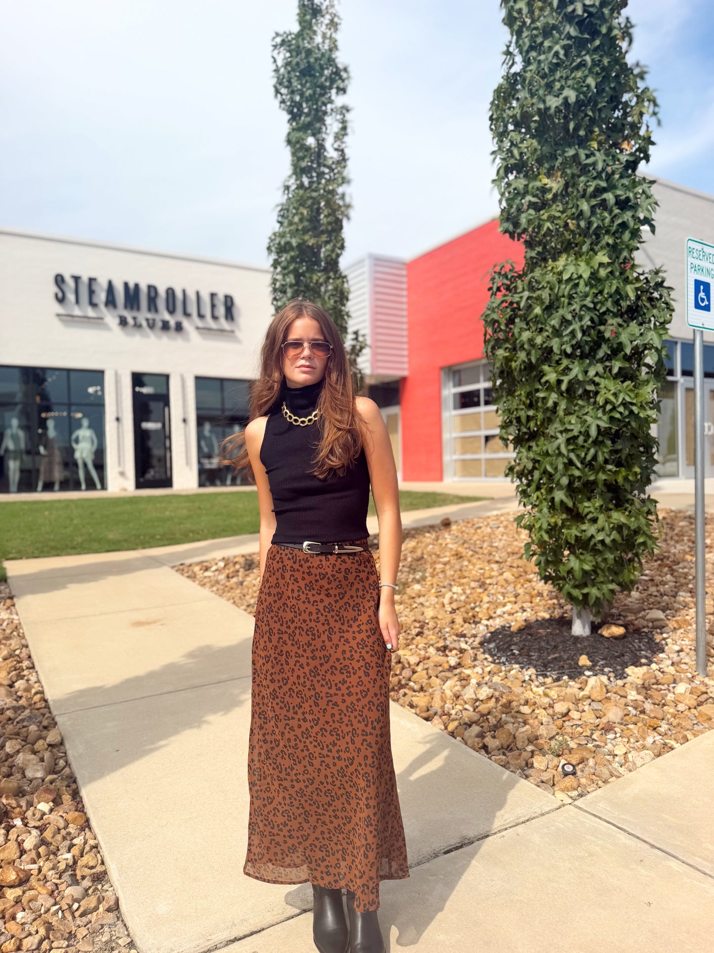 EUROPA LEOPARD SKIRT
