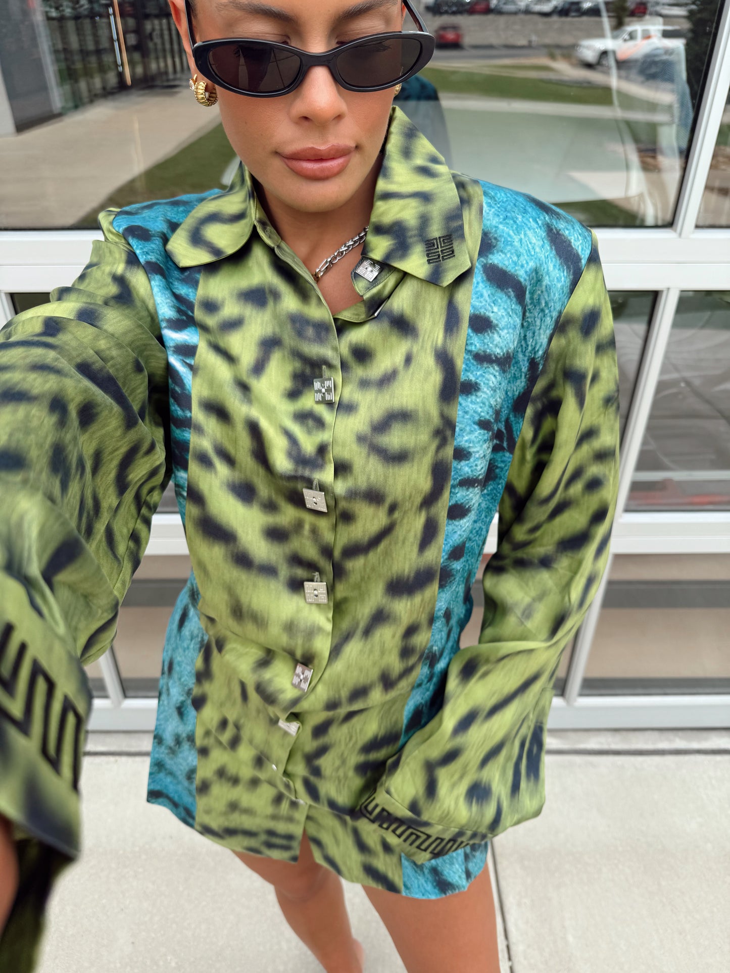 LYNX SHIRT DRESS