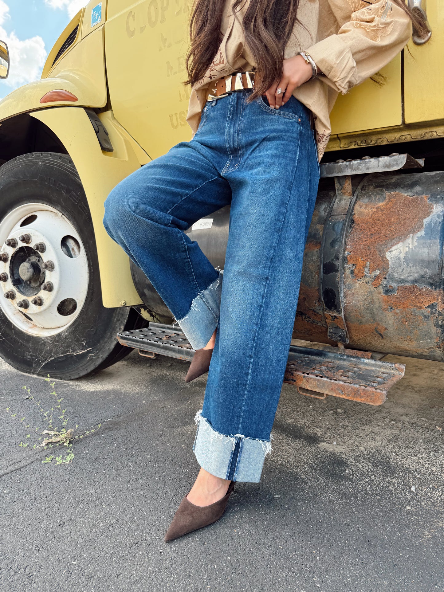 THE HALF PIPE ANKLE CUFF FRAY