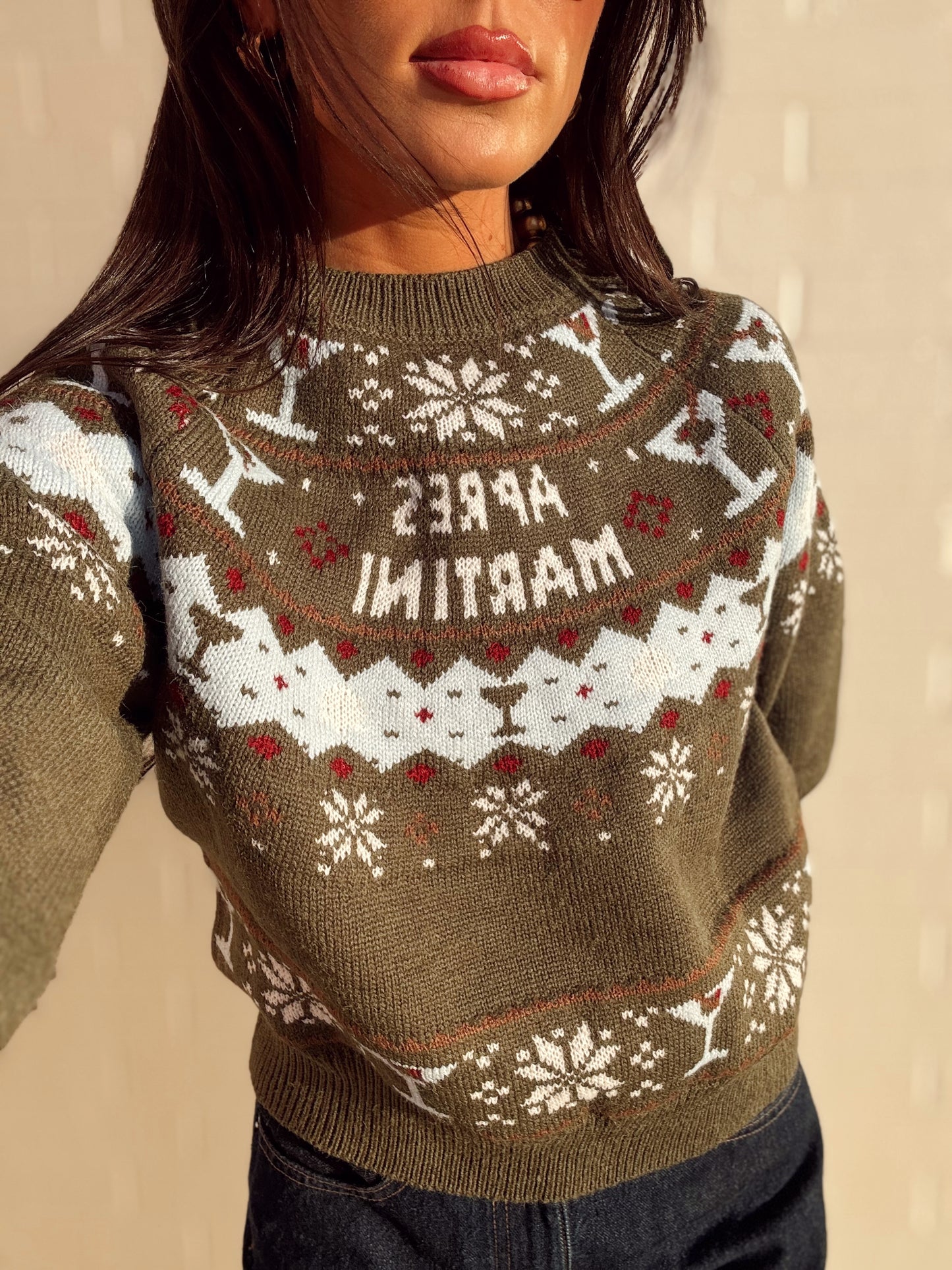 APRES MARTINI SWEATER