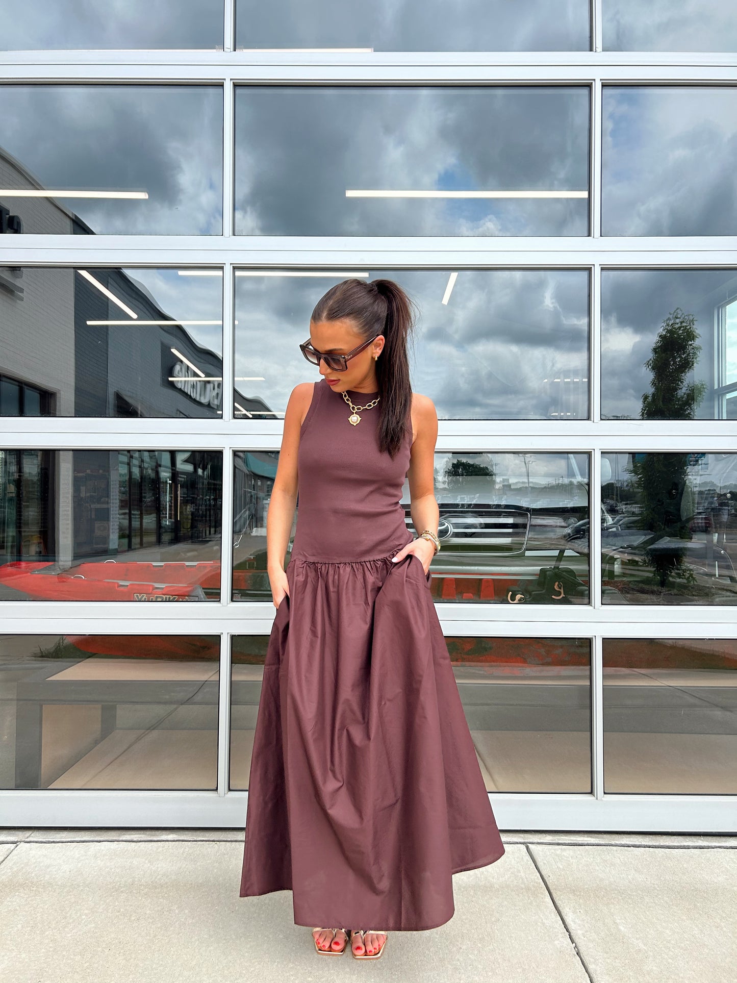 TAKE ME AWAY MIDI DRESS