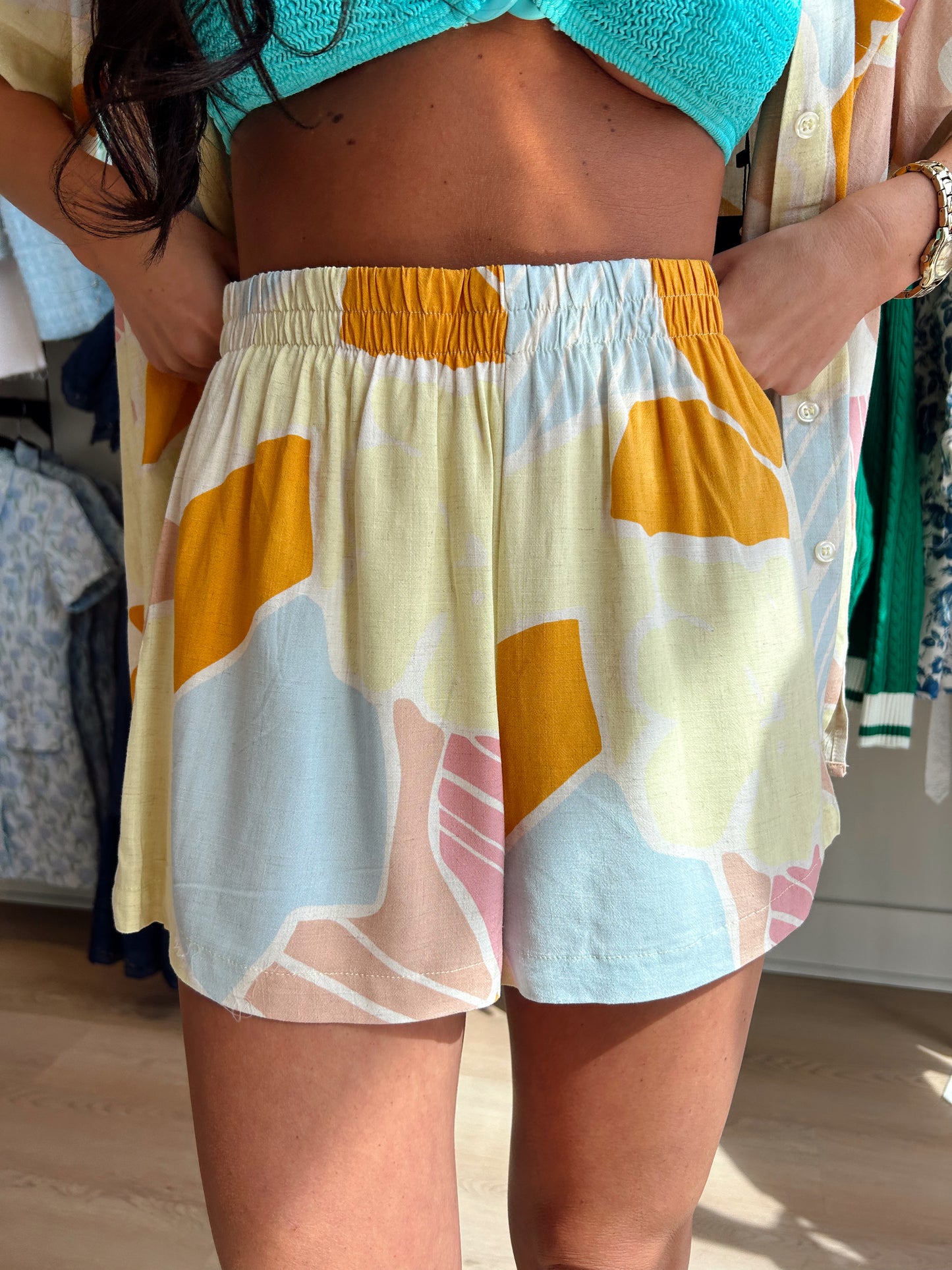 SCOUT RIVIERA LINEN SHORT