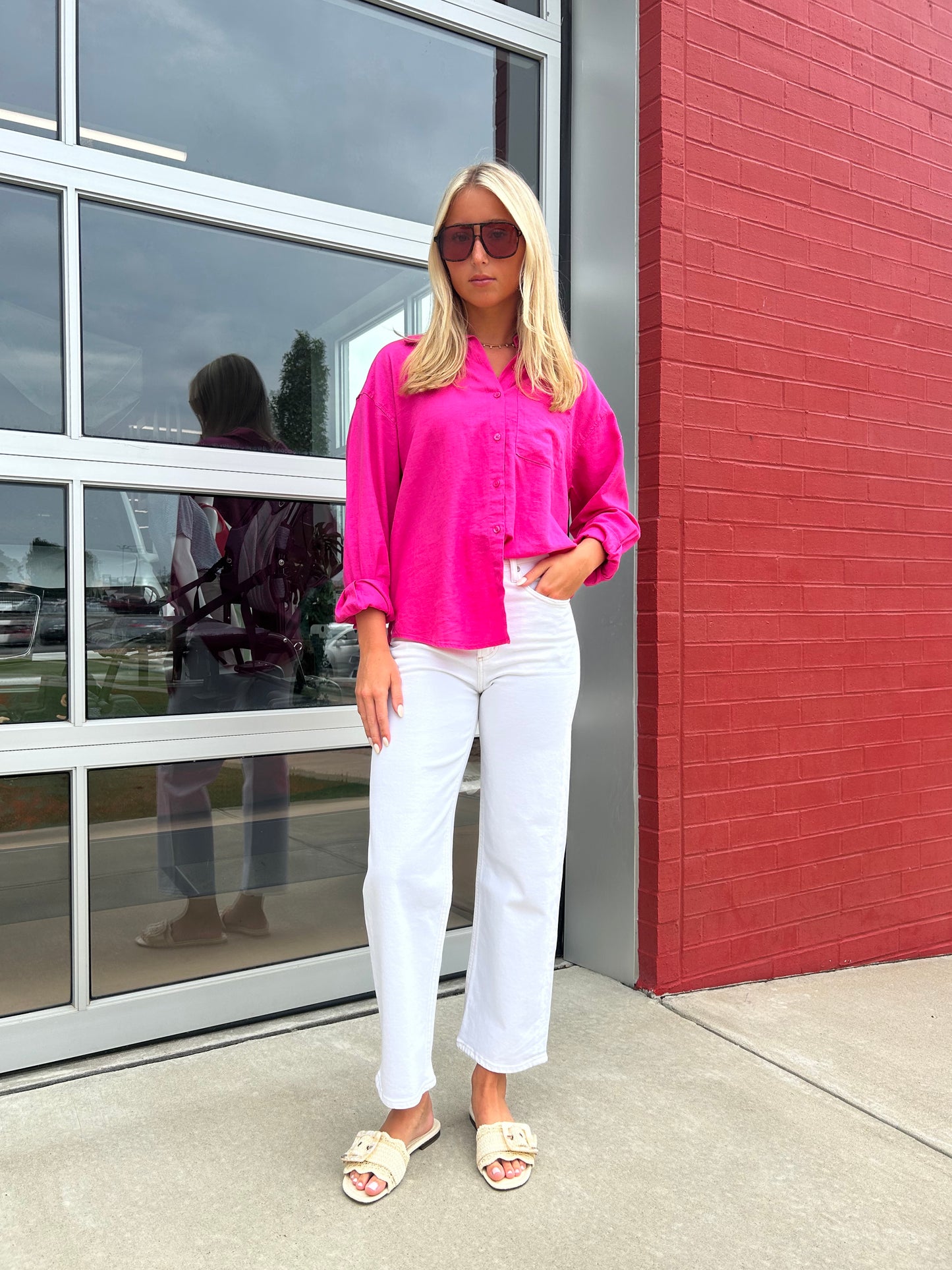ALFIE BUTTON UP SHIRT