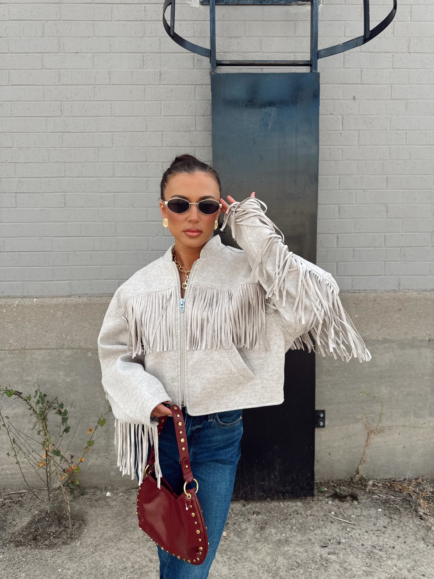 OWN IT FRINGE JACKET