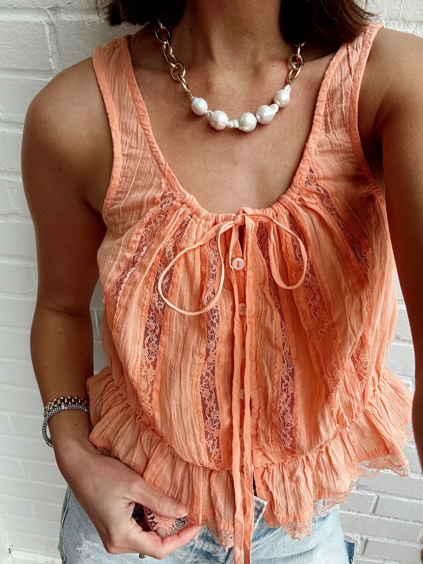 ALANA LACE TANK