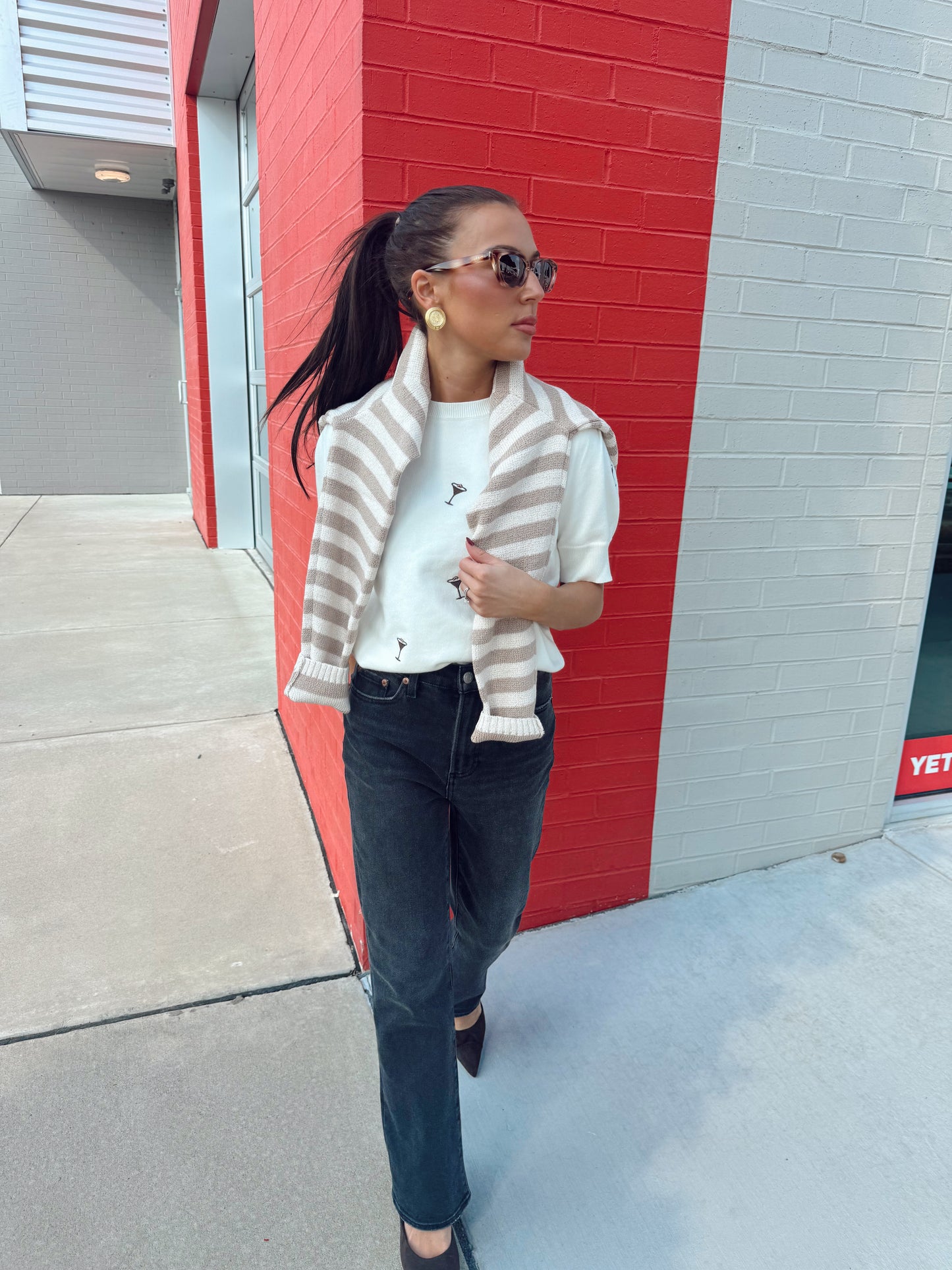 ESPRESSO MARTINI KNIT SWEATER