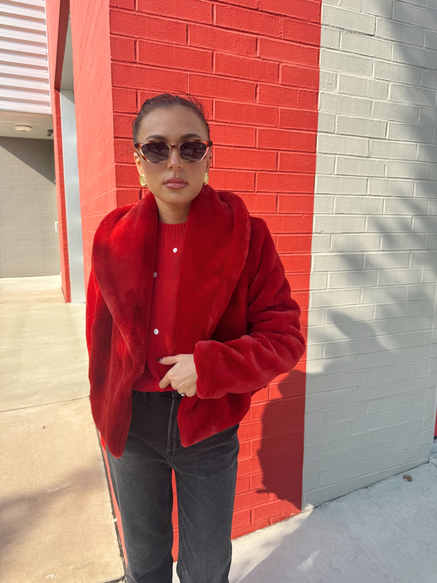 FAUX FUR JACKET