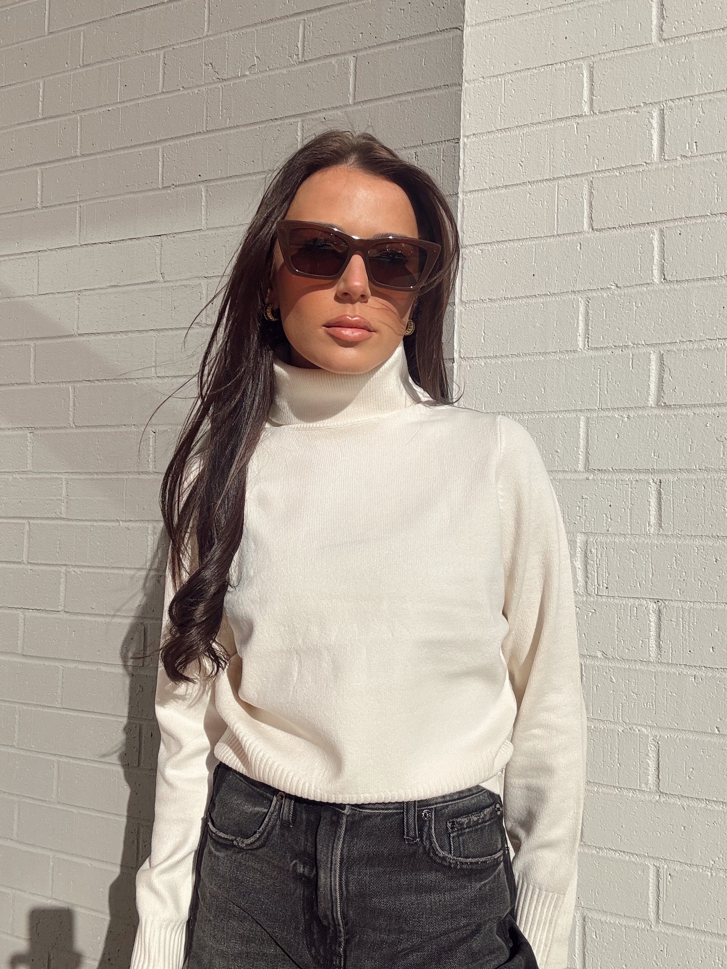 BABY SOFT TURTLENECK SWEATER